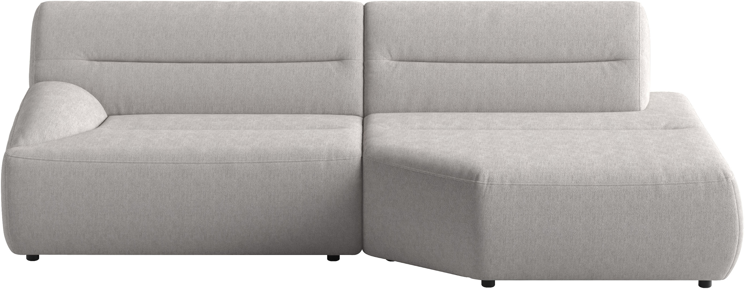 sit&more Ecksofa "Scrabble" Modernes Design in verschiedenen Stoffarten