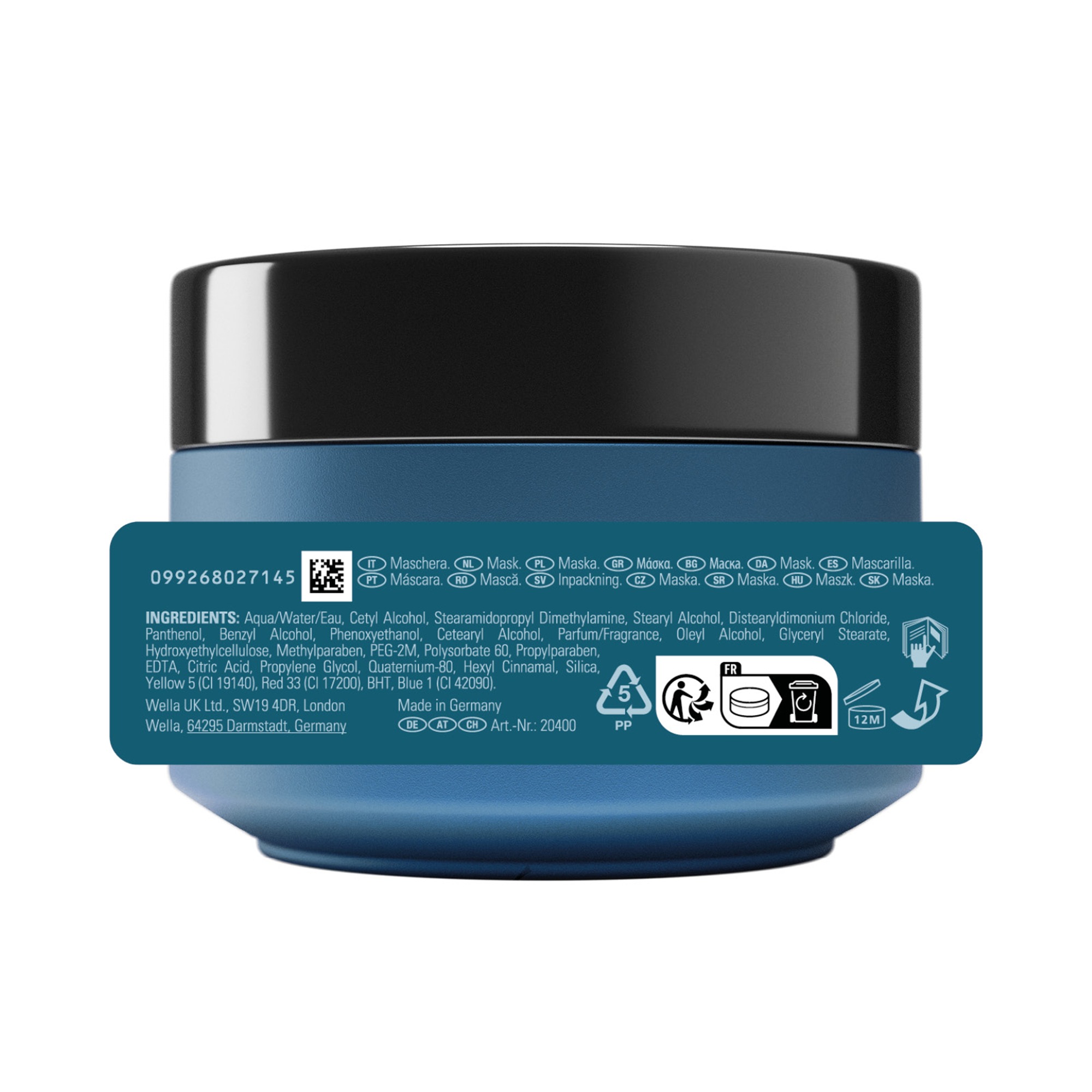 Sebastian Professional Haarmaske »Hydre Mask« für geschädigtes, glanzloses, trockenes und widerspenstiges Haar