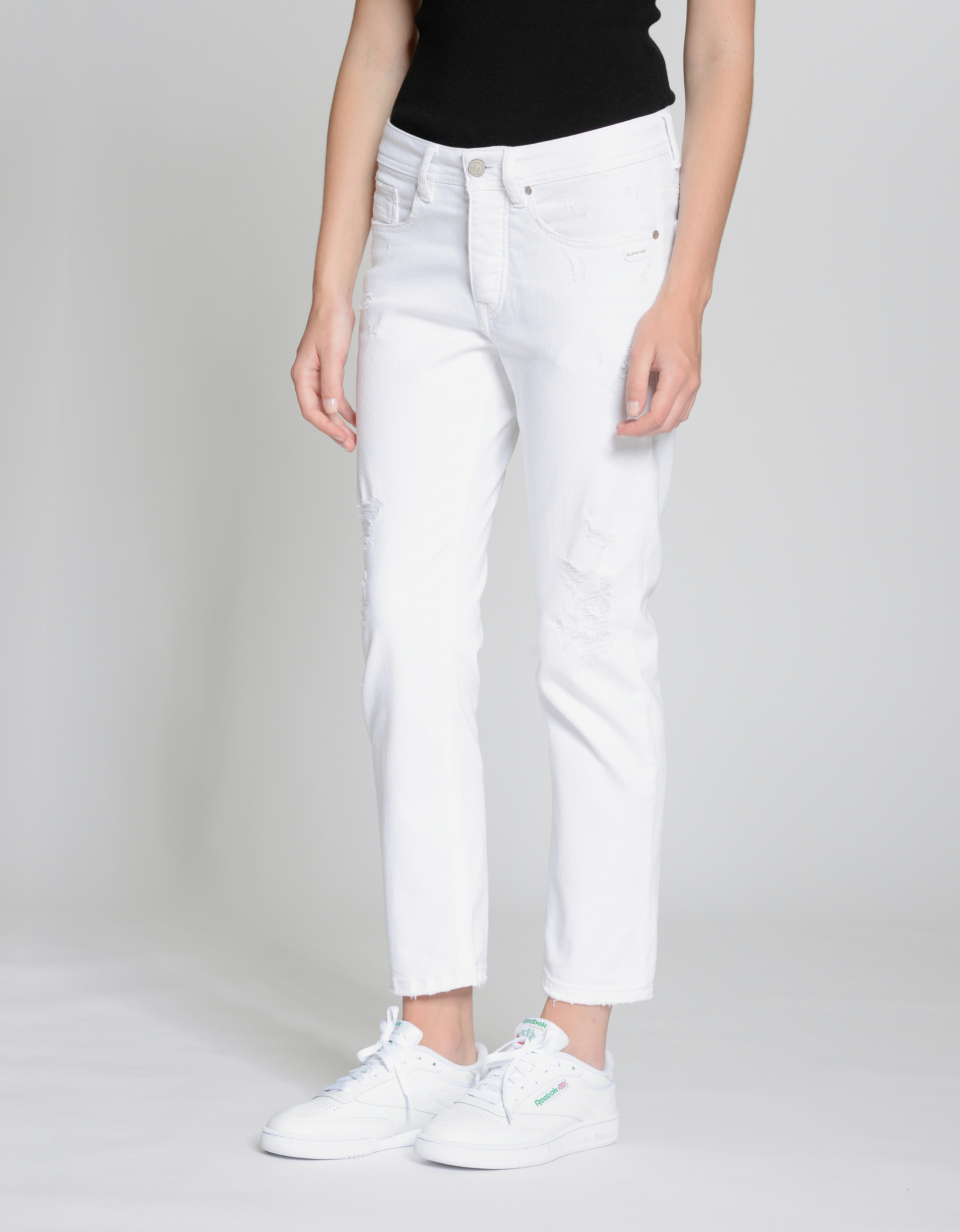GANG Boyfriend-Jeans "GANG Jeans Boyfriend 94NICA CROPPED" günstig online kaufen