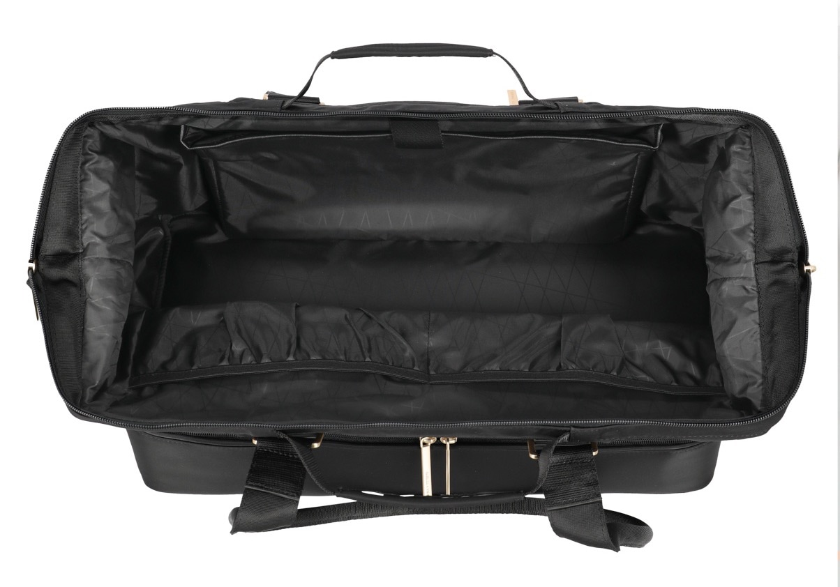 travelite Weekender »BARBARA & travelite | BARBARA STEPP«, Reisetasche Trolley Sleeve mit Reißverschlusstasche