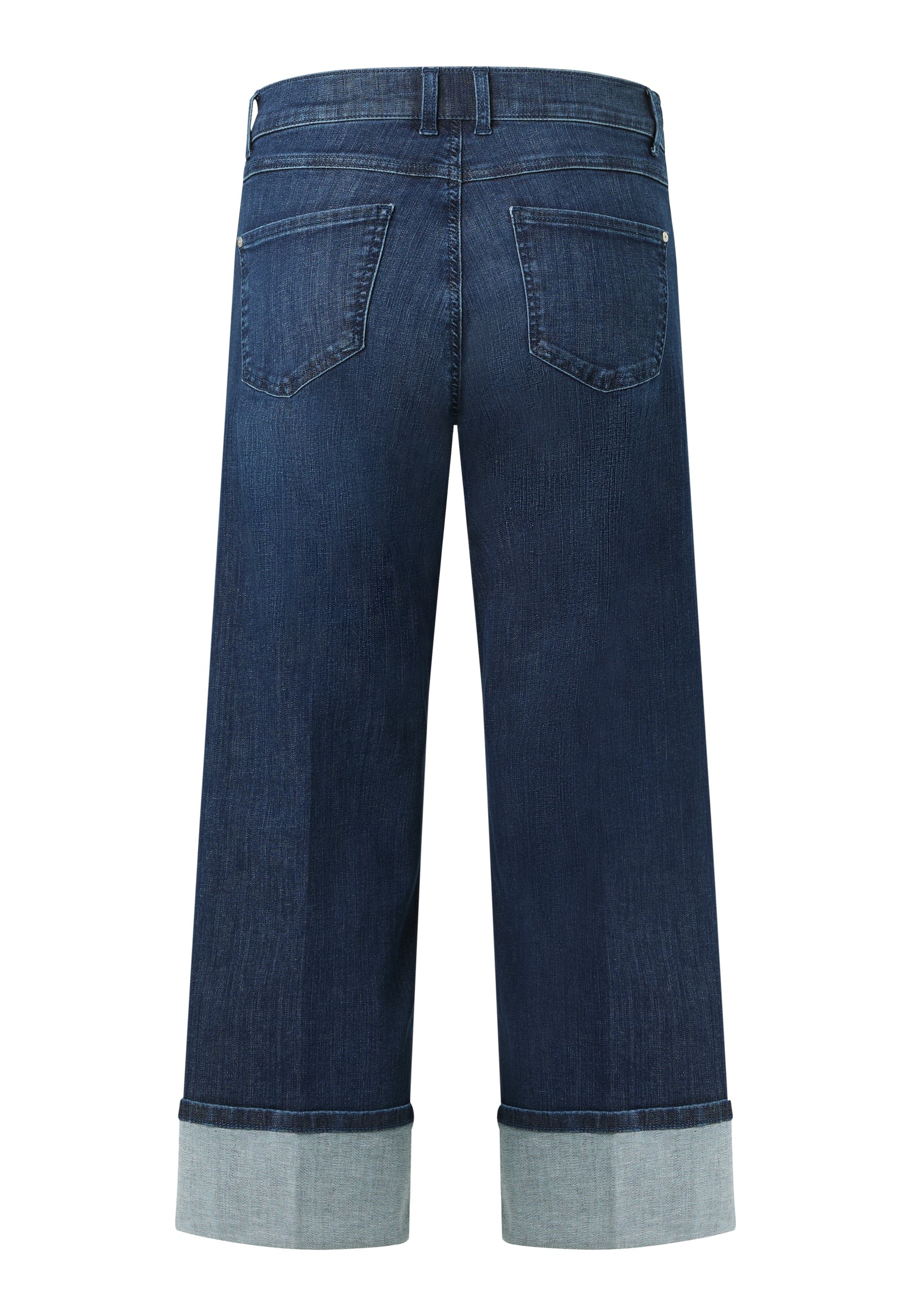 ANGELS 5-Pocket-Jeans »LINN TU«, mit breitem Umschlagsaum