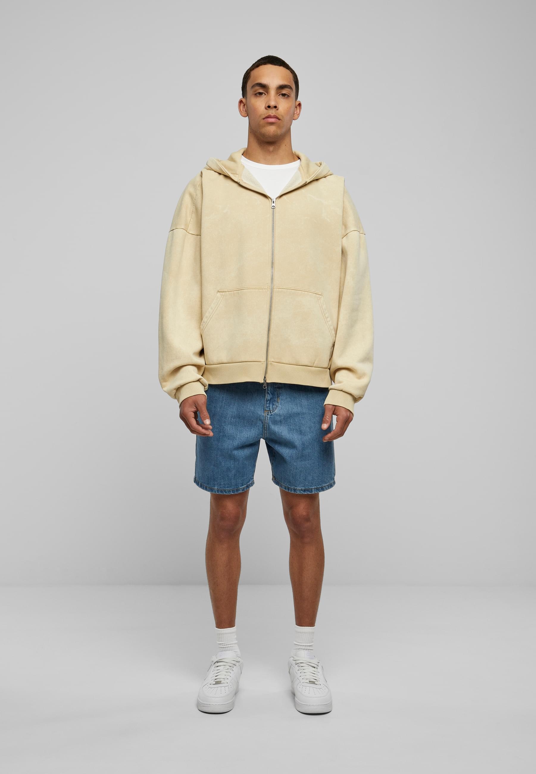 URBAN CLASSICS Shorts »Urban Classics Herren Denim Bermuda Shorts«, (1 tlg.)