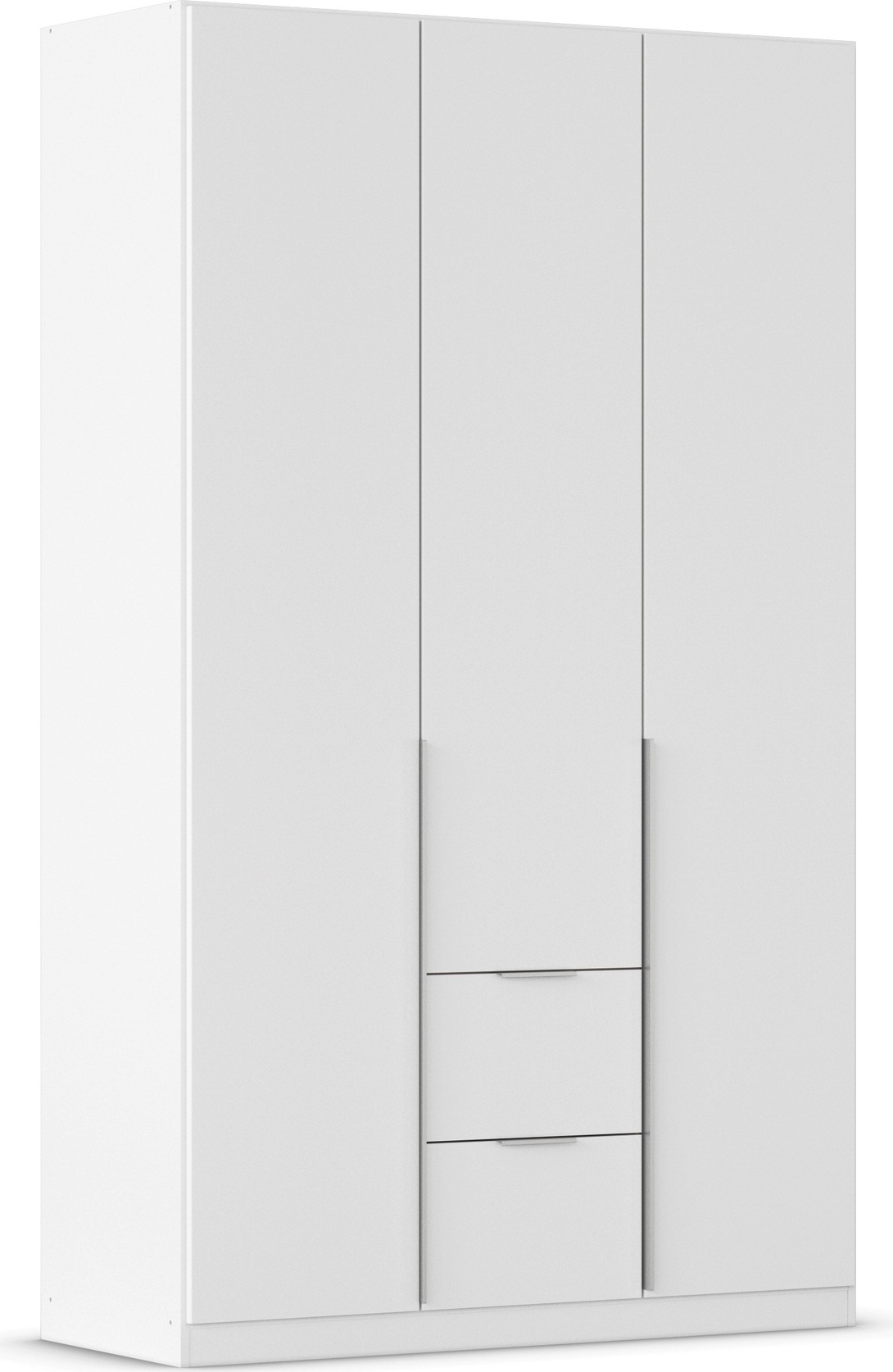 OTTO home Drehtürenschrank "Kleiderschrank Schrank Garderobe AGORDO mit Dekor- oder Hochglanzfront" in zwei Griff-Farben, Breite 136 cm, mit Außenschubkästen, Serie in 7 Breiten und 2 Höhen MADE IN GERMANY