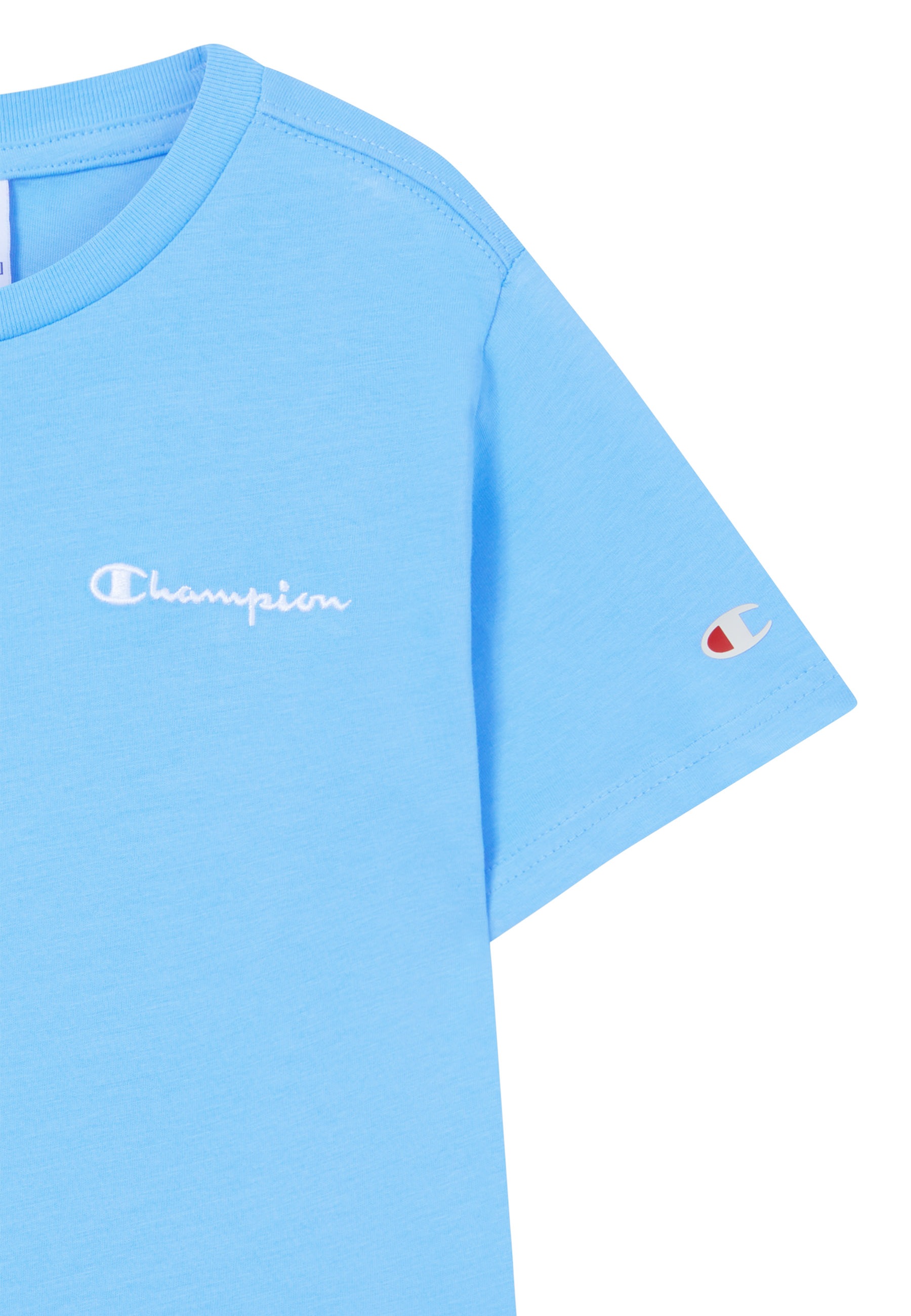 Thumbnail - Champion T-Shirt "ICONS CONTRAST Crewneck T-Shirt" klassischer Schnitt, Kurzarm, für Kinder, für Sportmode