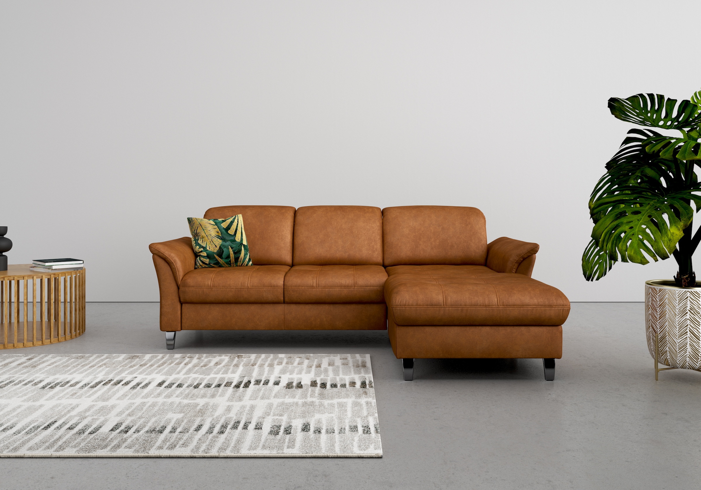 sit&more Ecksofa "Maggiore L-Form", wahlweise mit Kopfteilverstellung, Bett günstig online kaufen