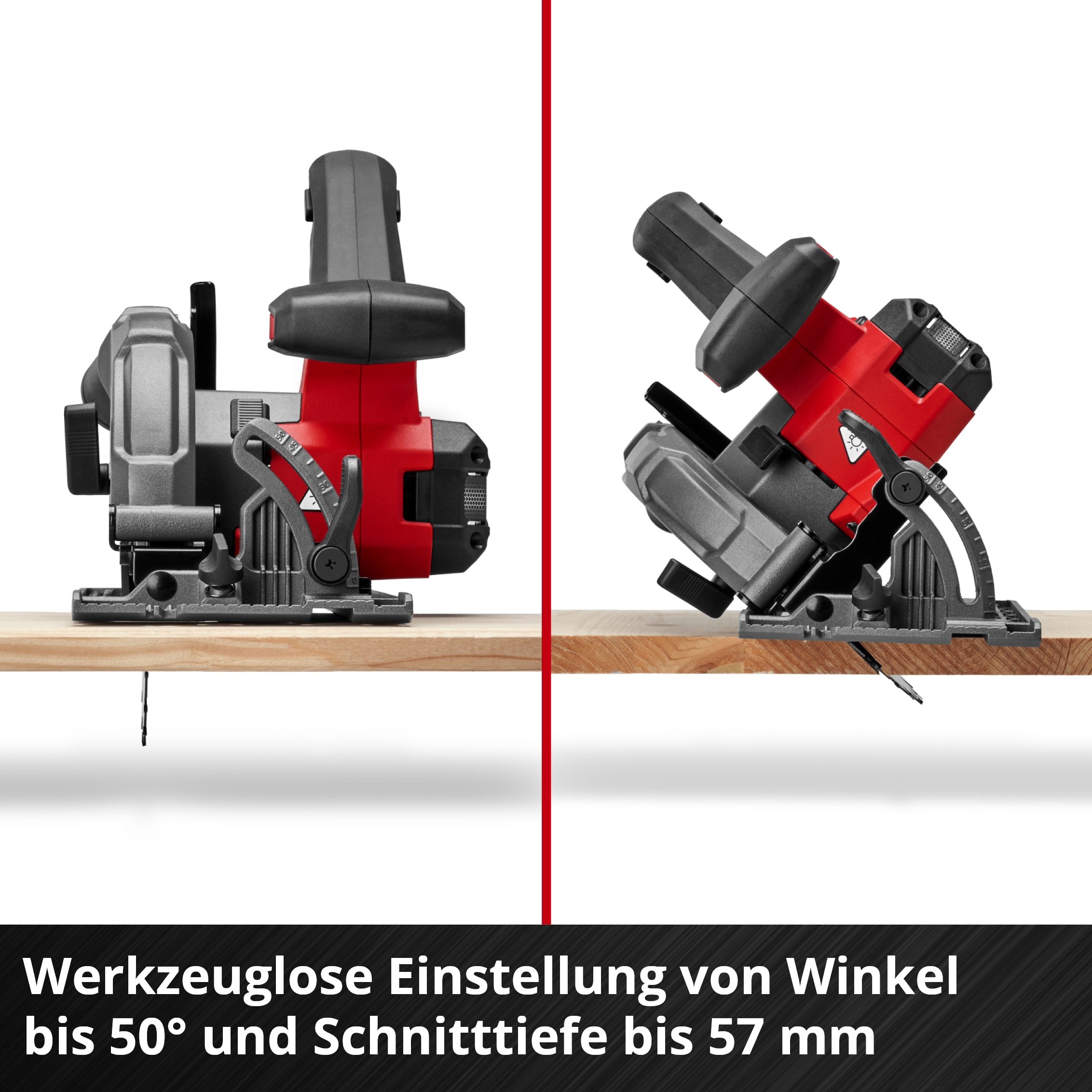 Einhell Akku-Handkreissäge »TE-CS 18/165-2 Li - Solo«, ohne Akku und Ladegerät