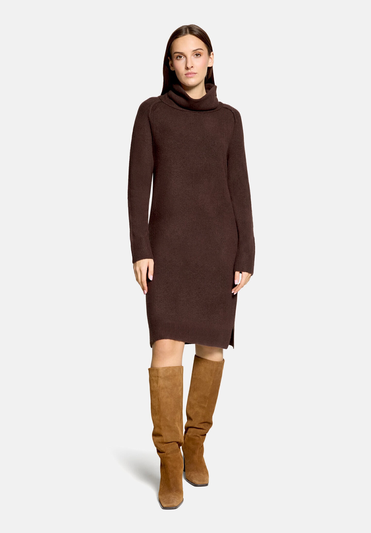 Cartoon Strickkleid »Damen mit Turtle Neck« Ohne Tasche