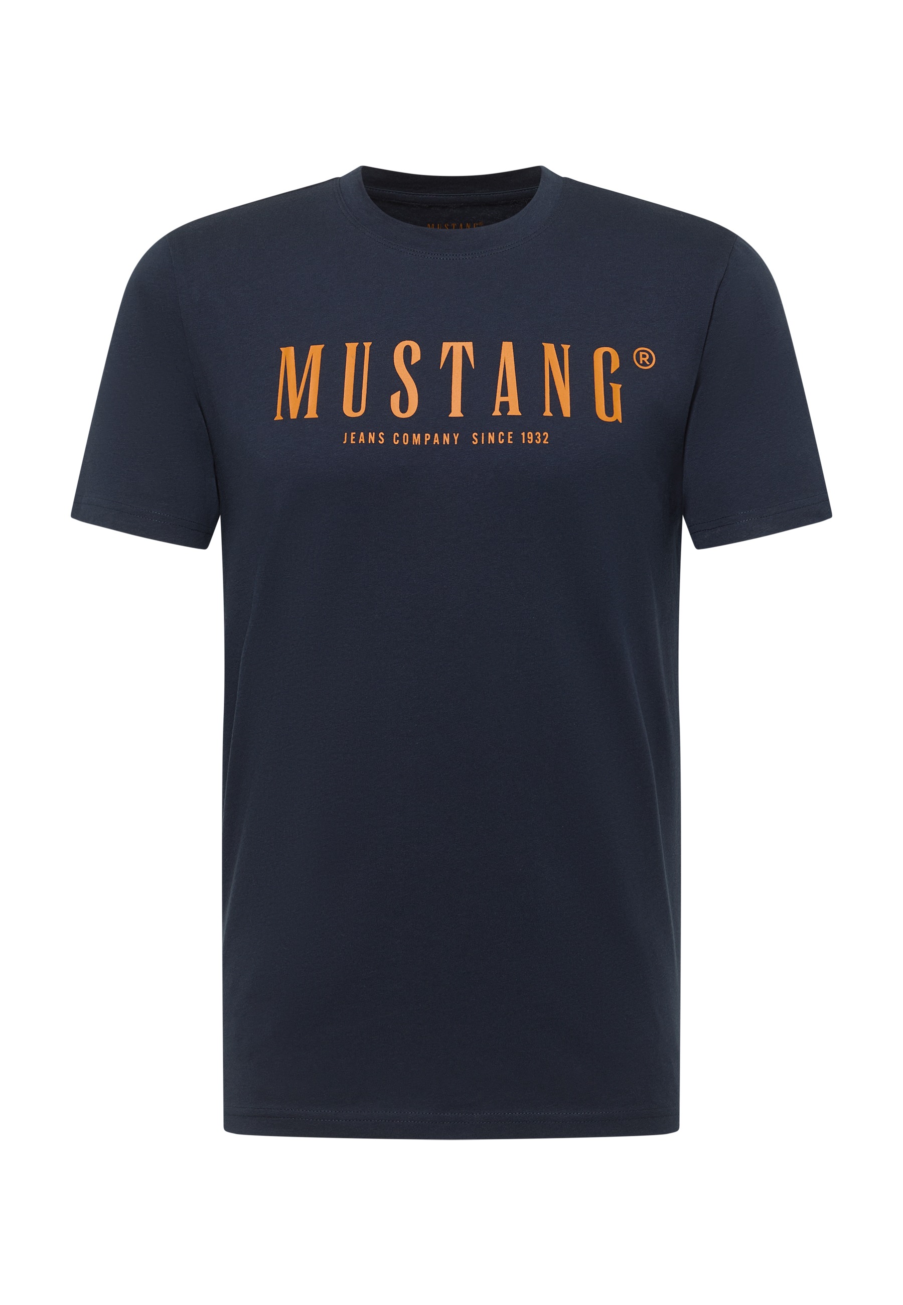 MUSTANG Kurzarmshirt »Style Austin« Sommershirt mit Logo-Print