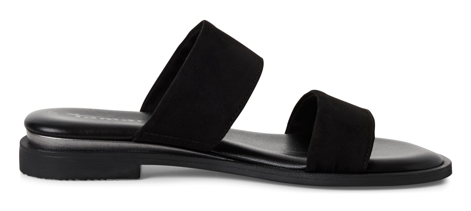 Tamaris Pantolette, Blockabsatz, Sommerschuh, Schlupfschuh, Businesschuh mit Riemchen