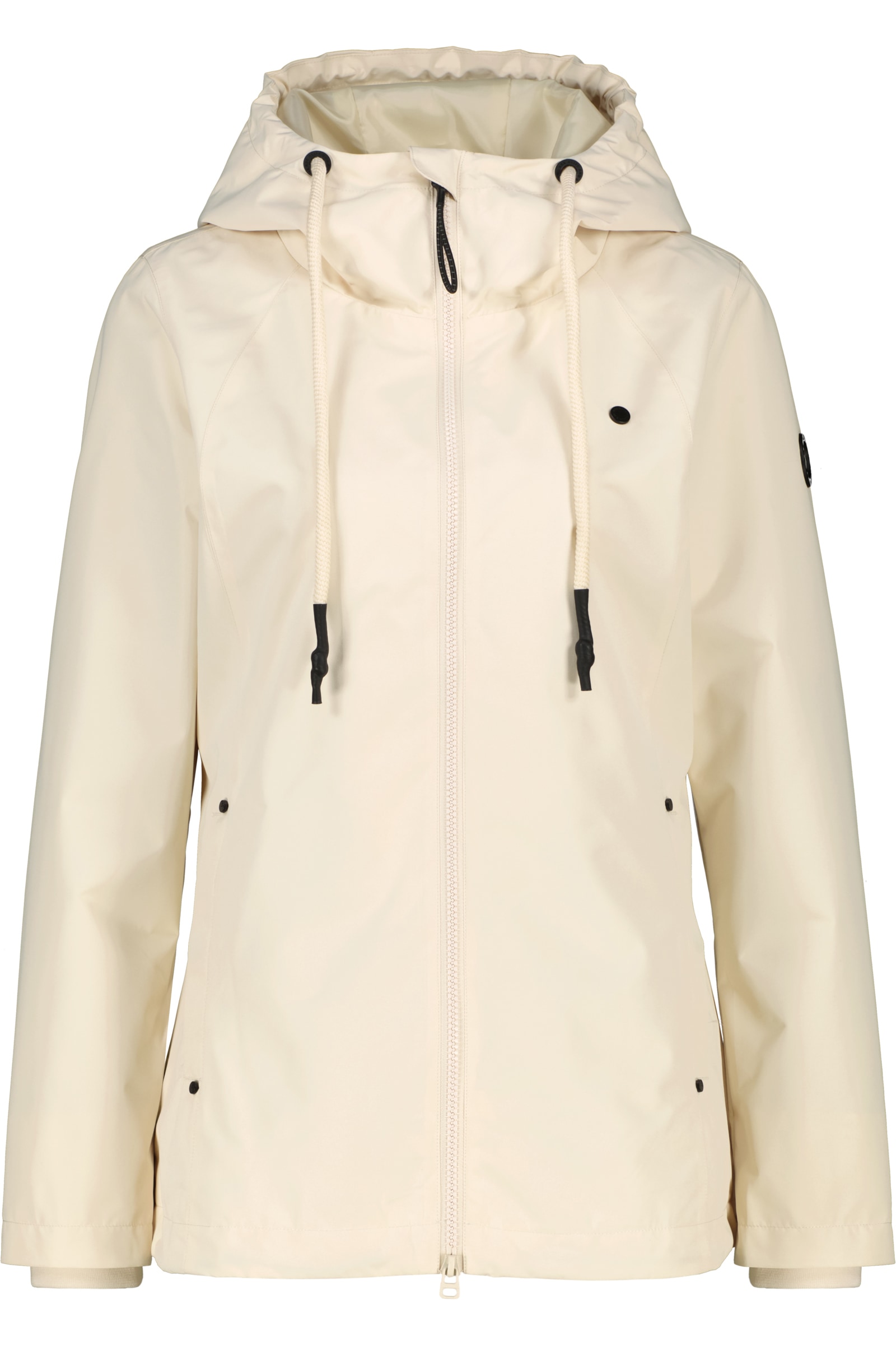 Alife & Kickin Sommerjacke "Damen PaolinaAK A Übergangsjacke, Jacke" Übergangsjacke mit Kapuze und Tunnelzug in recyceltem Materialmix