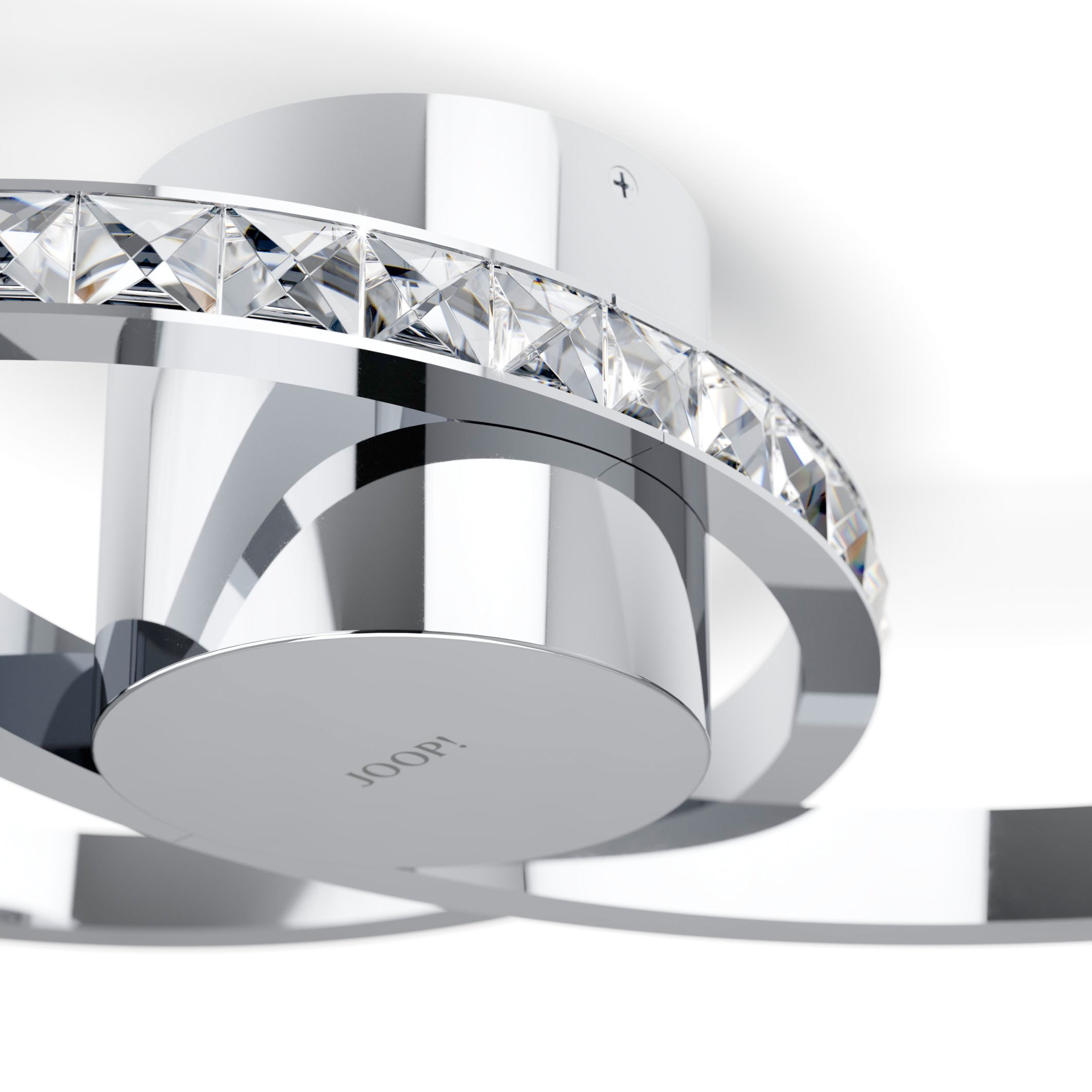 Kristallglas-Optik in Joop! LIGHTS«, mit in | Deckenleuchte Ringform Deckenleuchte Premium-LEDs BAUR LED »JEWEL