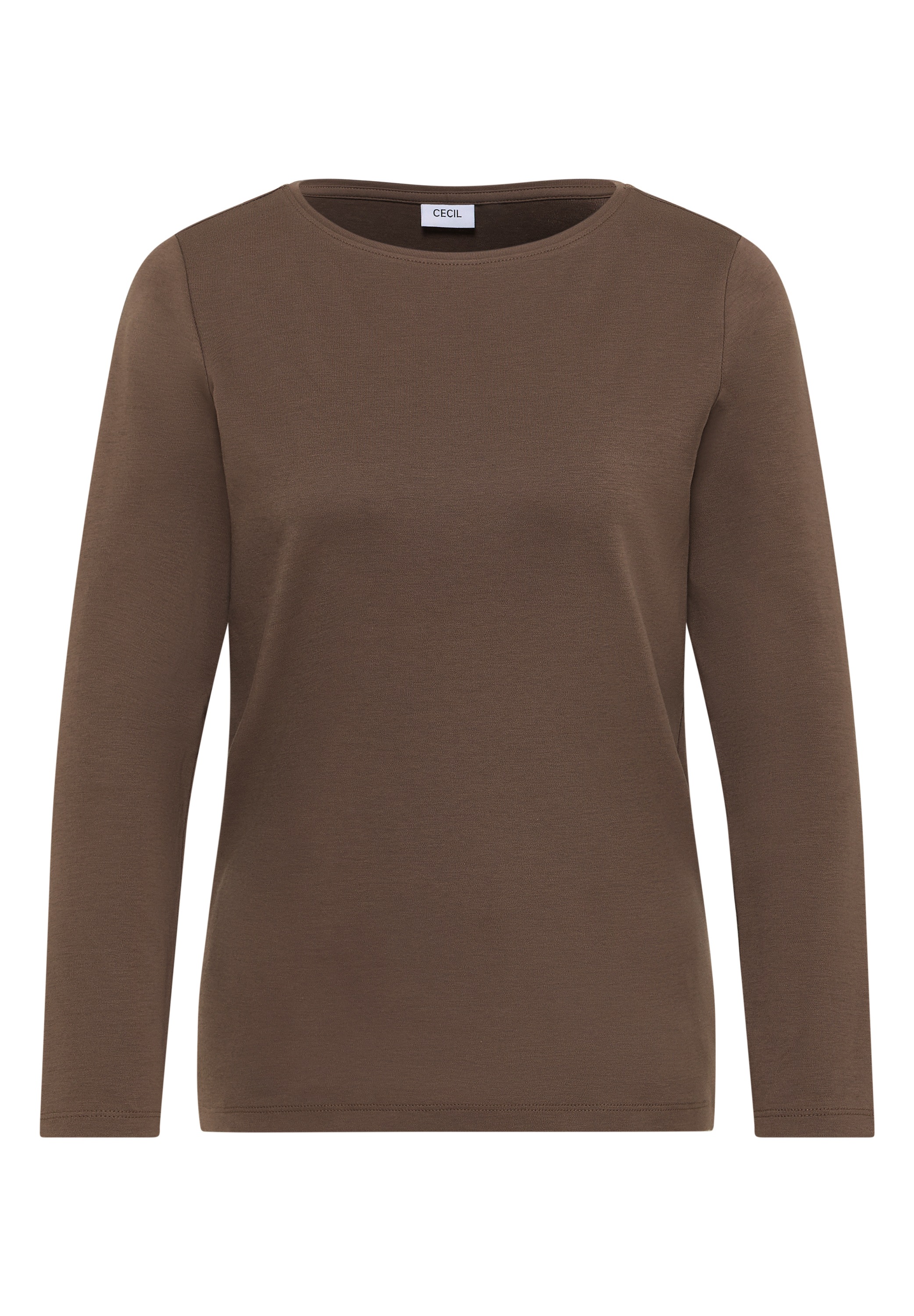 Cecil Langarmshirt aus reiner Baumwolle