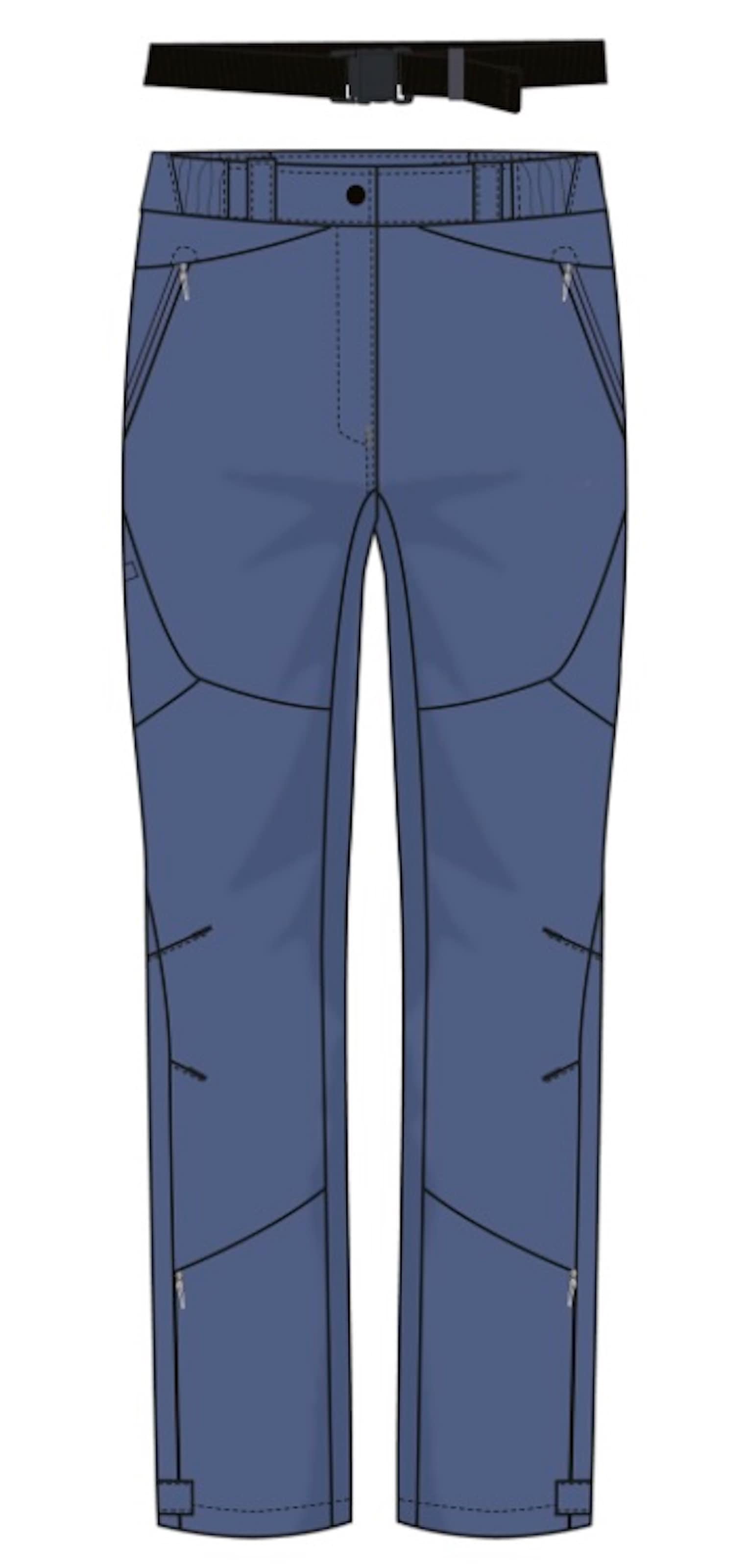 LPO Outdoorhose "Trekkinghose Gwen WMN" mit Gürtel günstig online kaufen