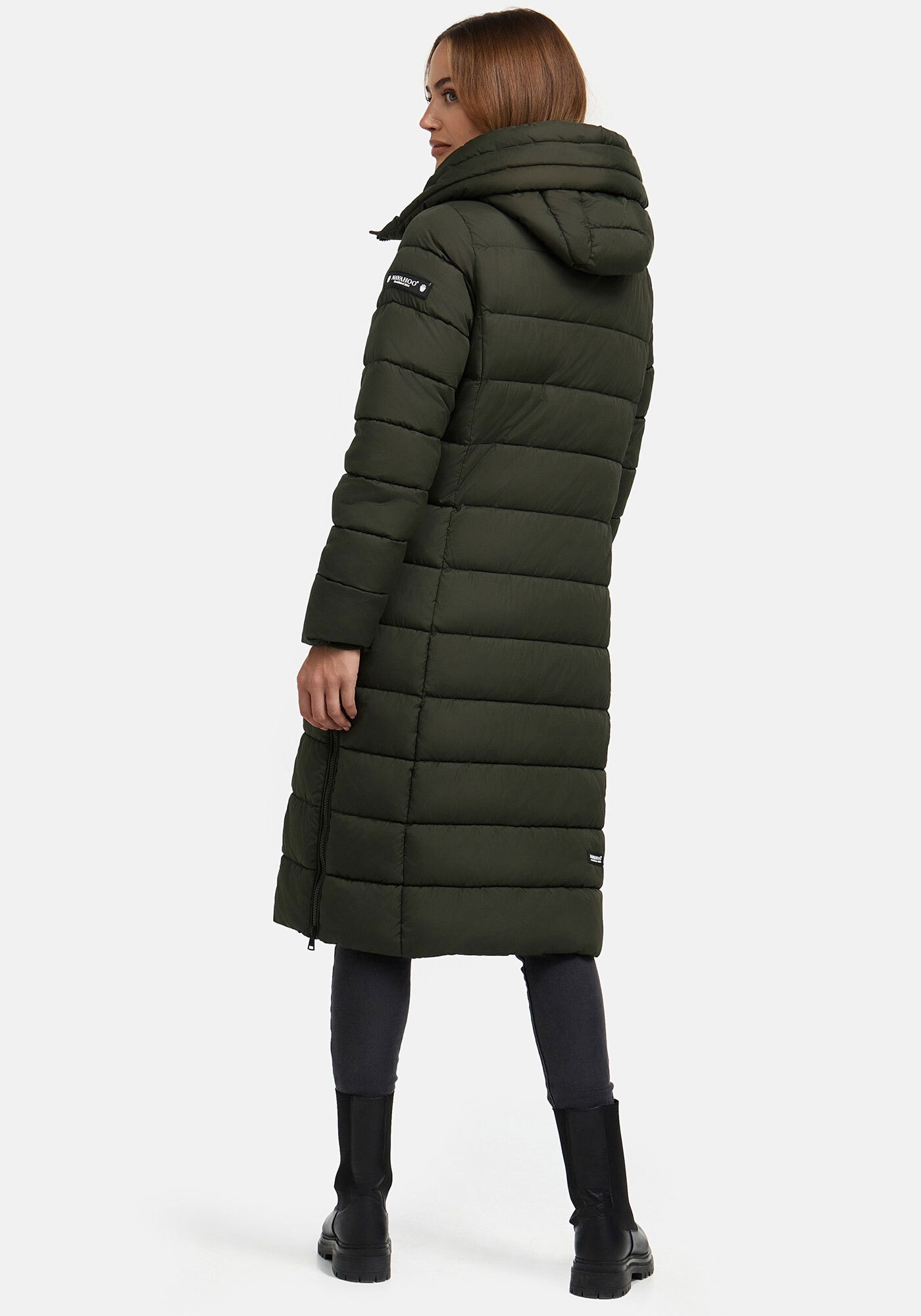 Navahoo Winterjacke »Mondmaedchen«, mit großer Kapuze