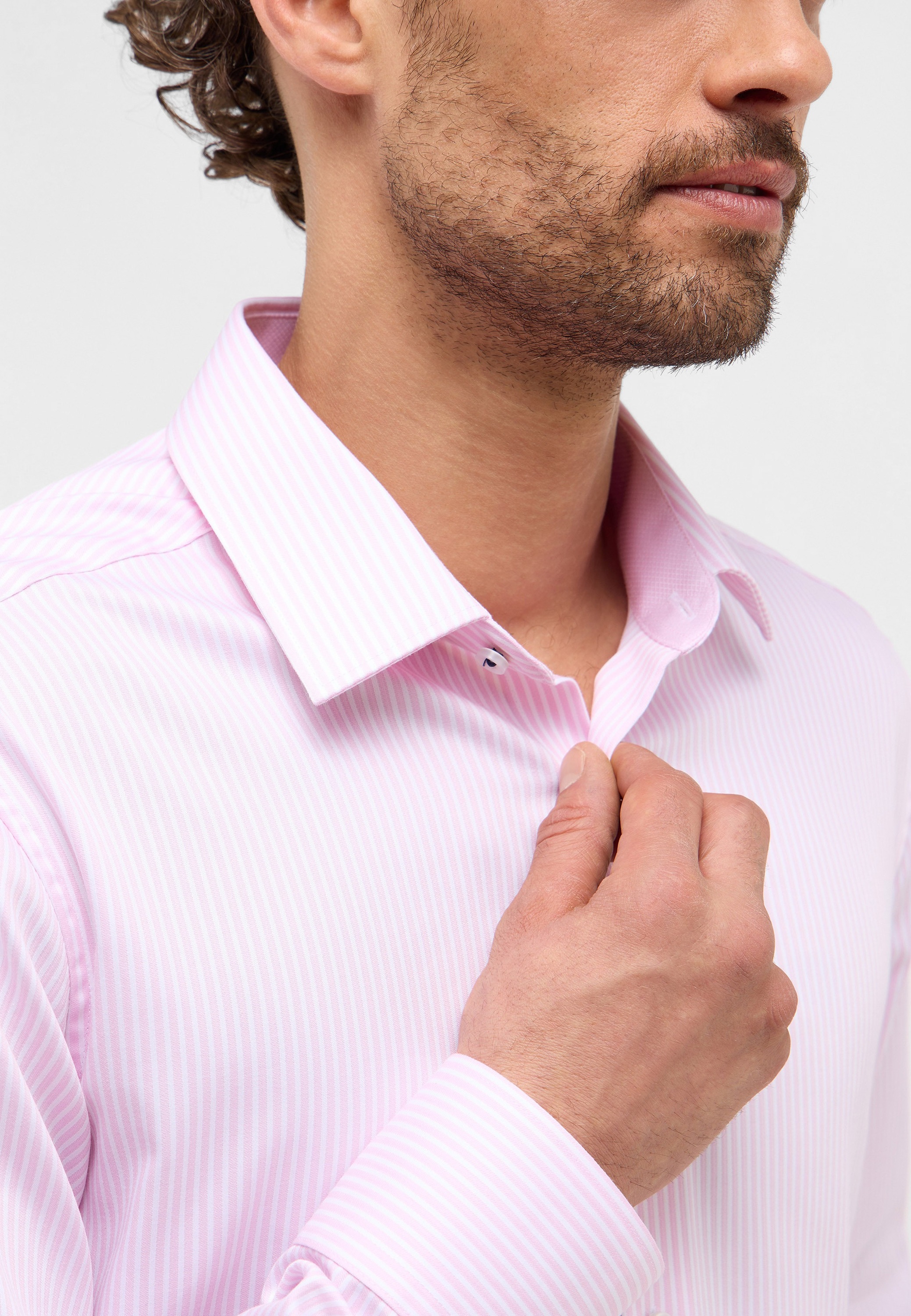 Eterna Langarmhemd »SLIM FIT«, NON IRON (bügelfrei)