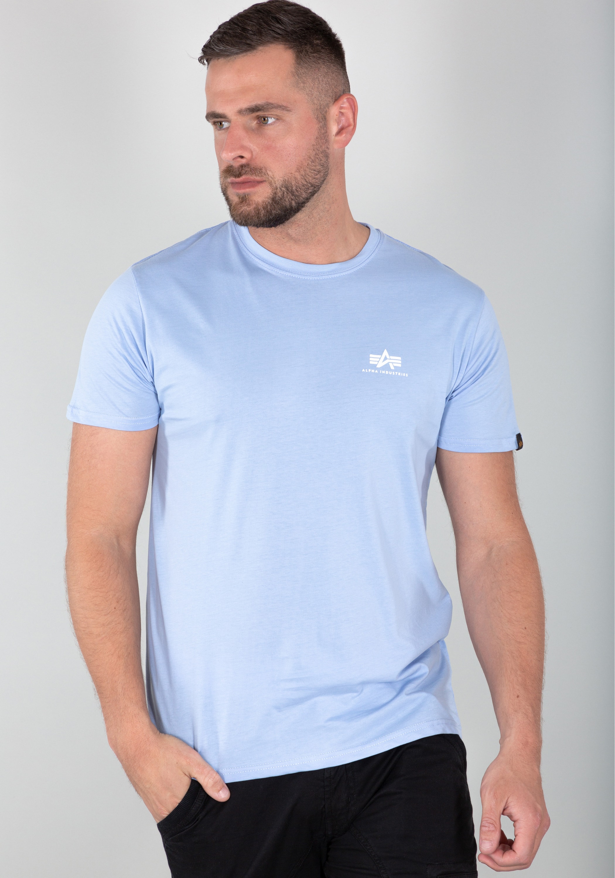 Alpha Industries T-Shirt »Alpha Industries Men - T-Shirts Basic T Small Logo«