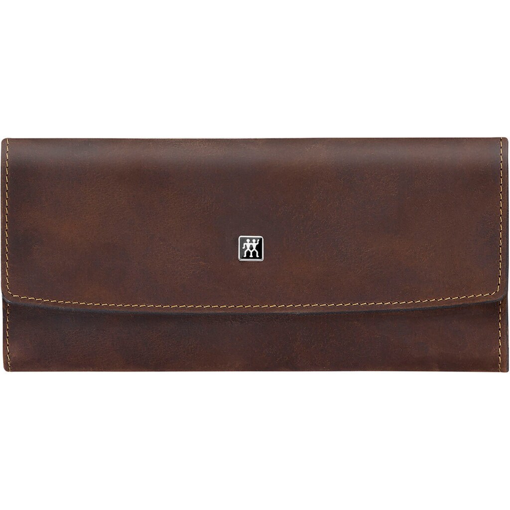 Zwilling Maniküre-Etui »TWINOX MOUNTAIN DRUCKKNOPF-ETUI BRAUN«, (5 tlg.)