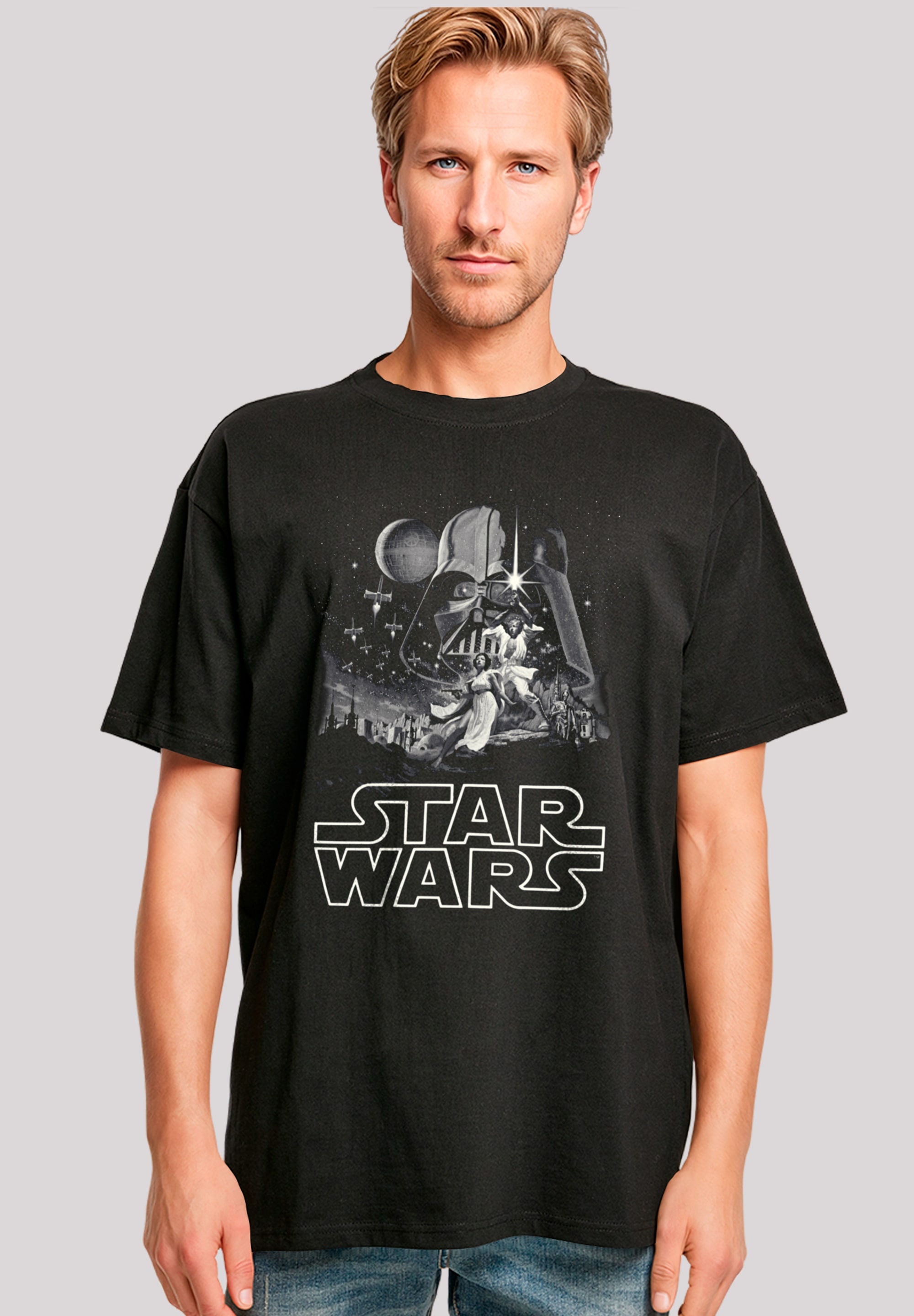 F4NT4STIC T-Shirt "Star Wars Vintage Poster", Premium Qualität, Star Wars günstig online kaufen