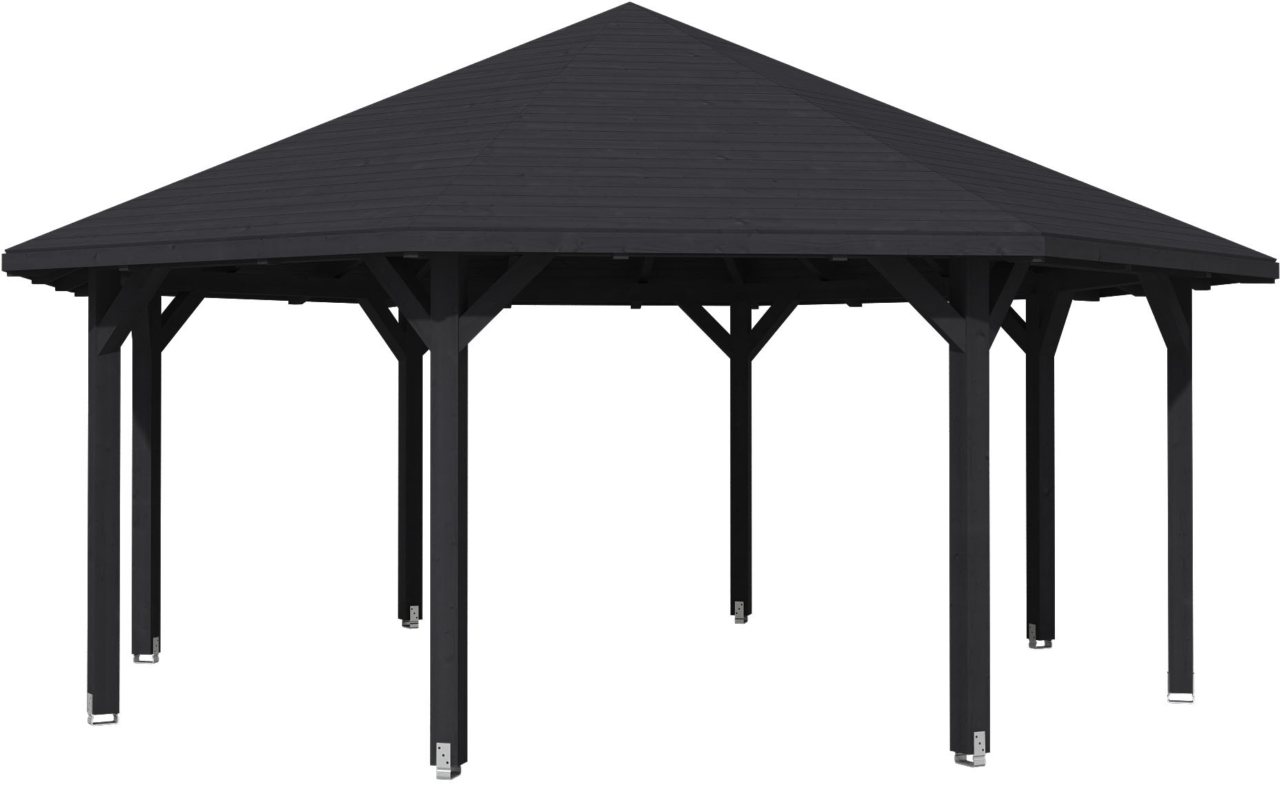Skanholz Pavillon "Nice 4", 8-Eck, BxT: 630x630 cm günstig online kaufen