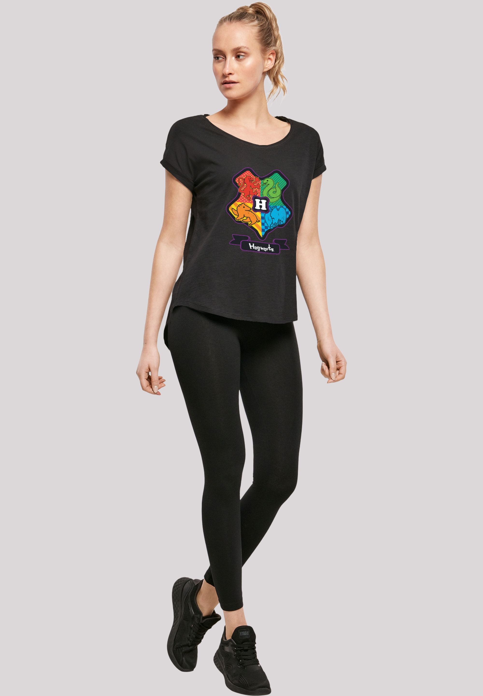 F4NT4STIC T-Shirt »Harry Potter Hogwarts Junior Crest«, Print