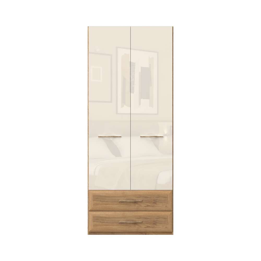 OTTO home Kleiderschrank "Gala, beige hochglänzend UV lackiert, kratzfest, günstig online kaufen
