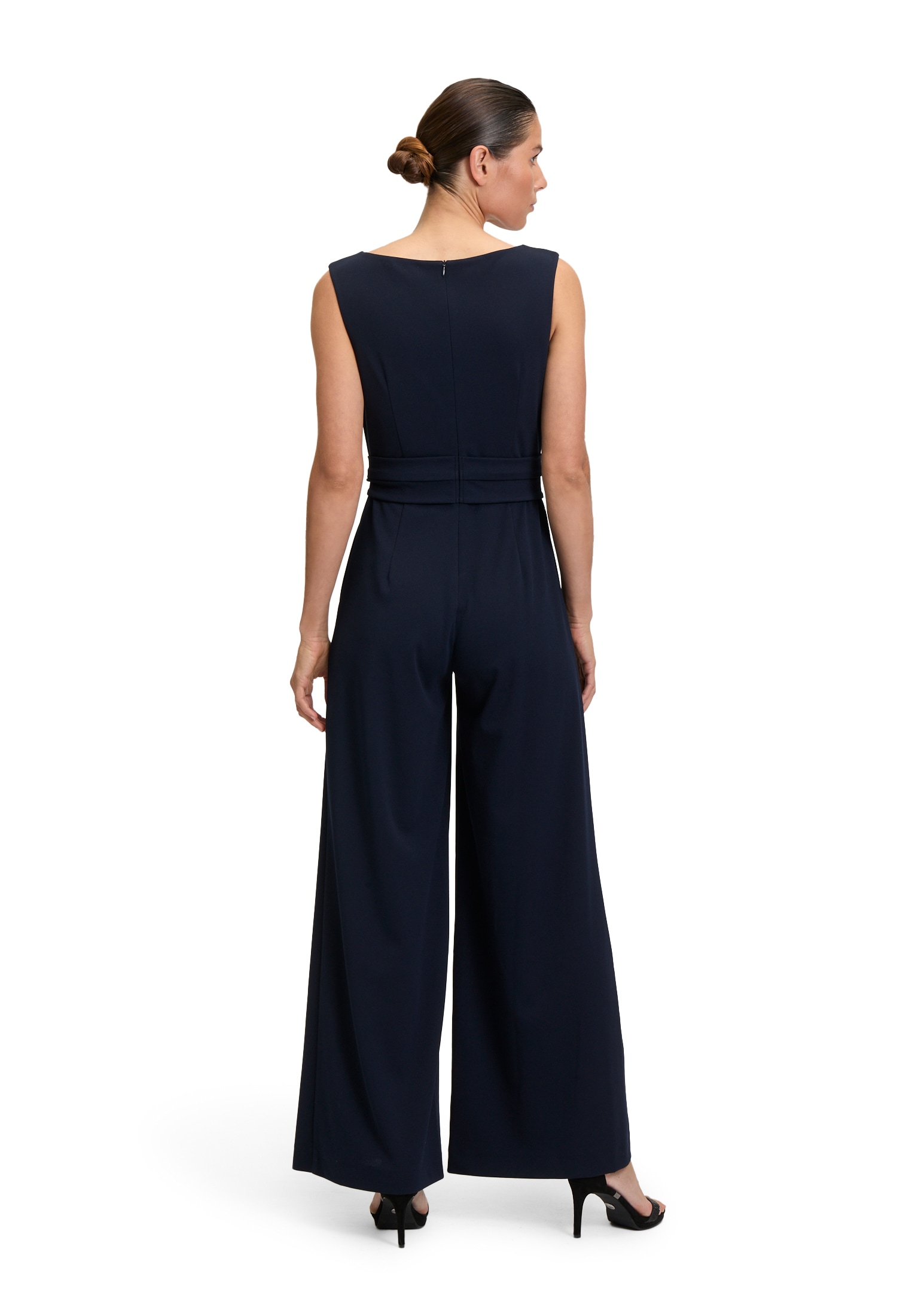 Vera Mont Overall »Vera Mont Jumpsuit mit weitem Bein«, (1 tlg.), Bunddetail