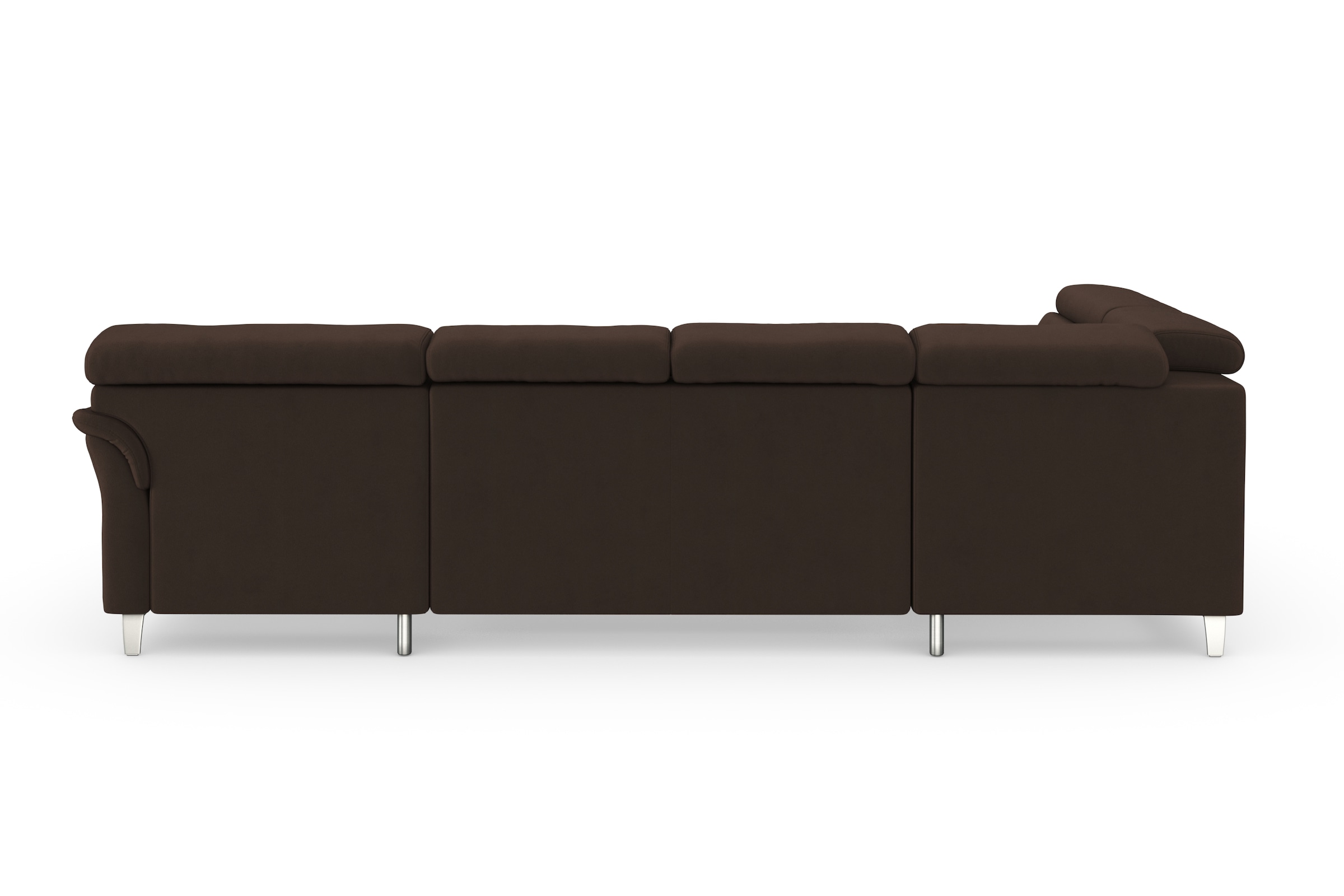 sit&more Wohnlandschaft »Marano U-Form«, inklusive Kopfteilverstellung, wahlweise mit Bettfunktion, Bettkasten