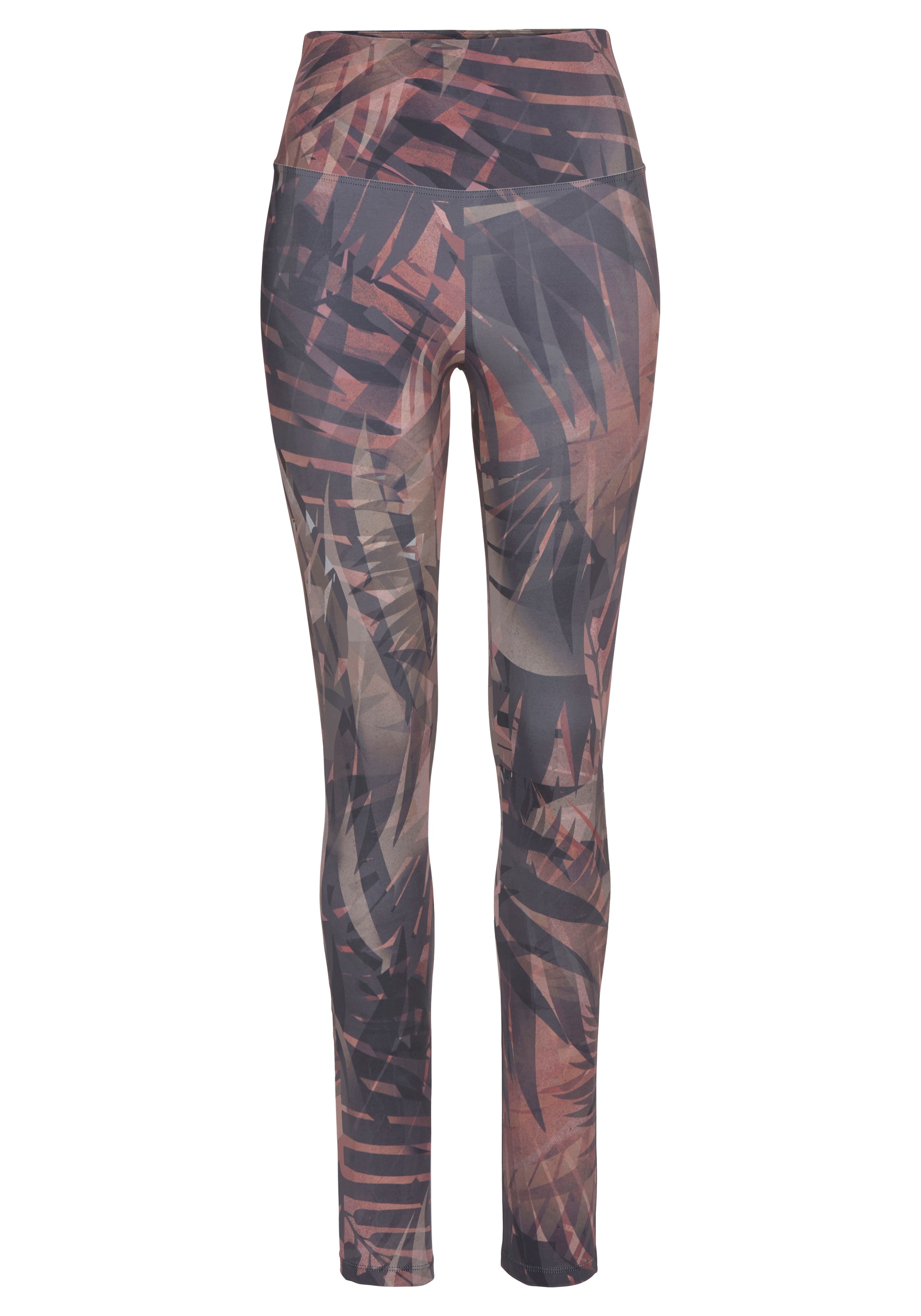 LASCANA ACTIVE Leggings "Tropical", mit abstraktem Palmenprint, Loungewear günstig online kaufen