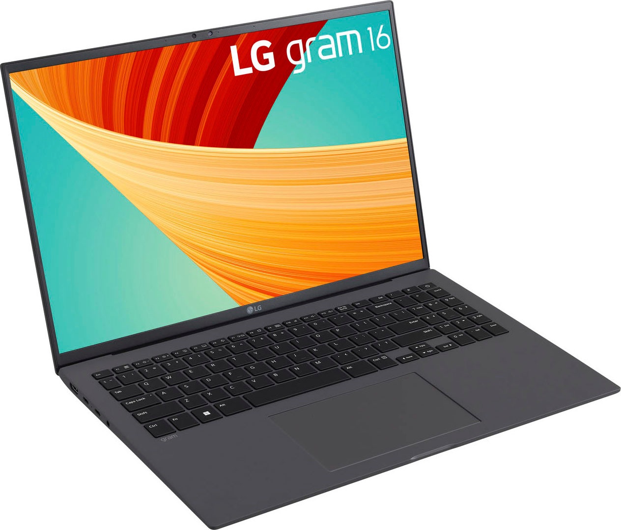 LG Business-Notebook »Gram 16" Laptop, QHD+ IPS-Display, 16 GB RAM, Windows 11 Home,«, 40,6 cm, / 16 Zoll, Intel, Core i7, Iris Xe Graphics, 1000 GB SSD, 16Z90R-G.AA79G