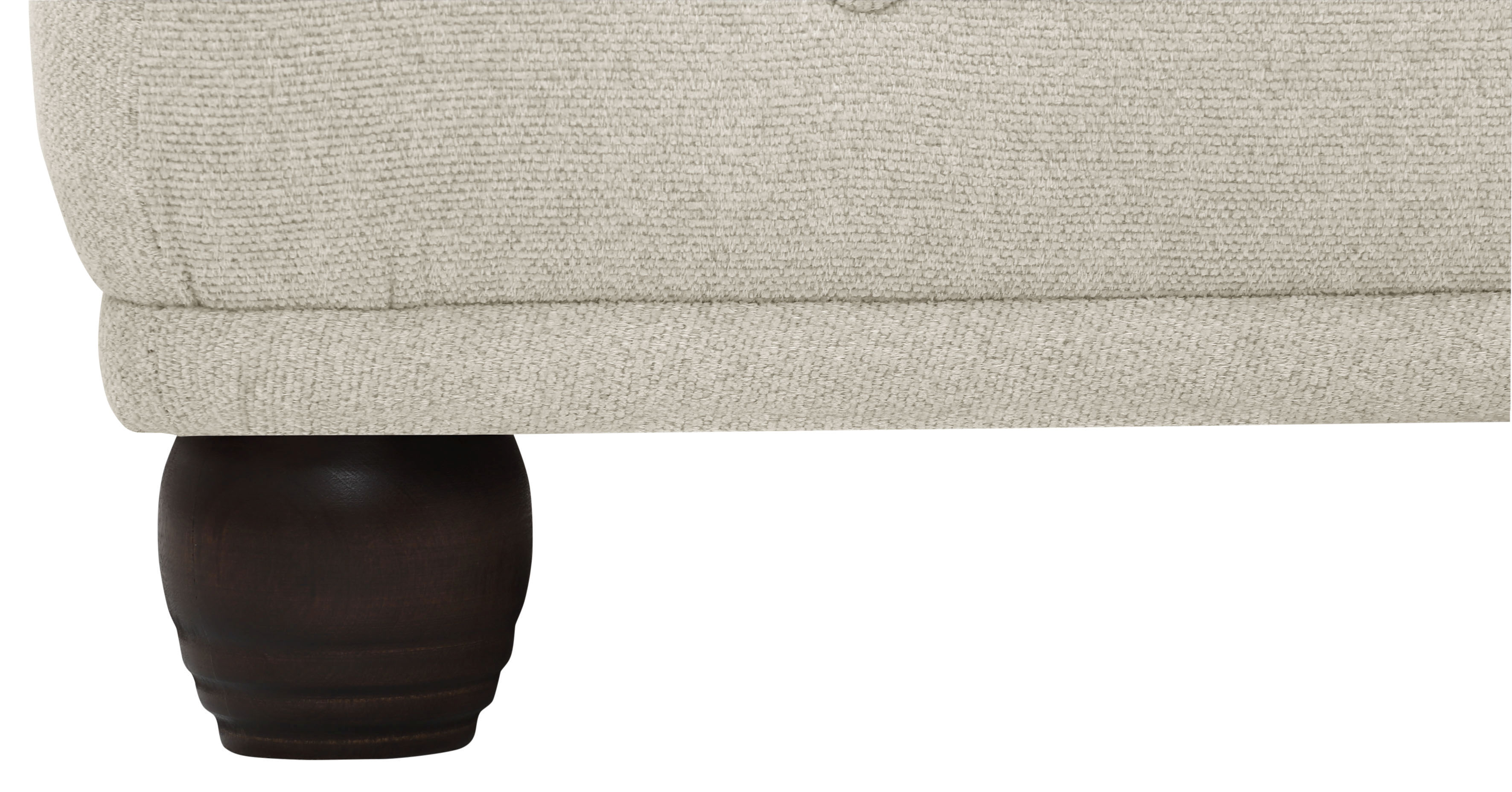 Thumbnail - Home affaire Polsterhocker "New Castle" passend zur "New Castle"-Serie, B/T/H: 75/70/45 cm