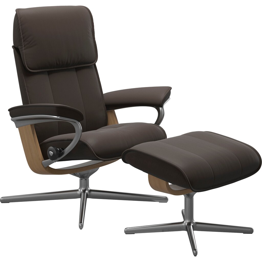 Stressless® Relaxsessel »Admiral«, (Set, Relaxsessel inkl. Hocker)