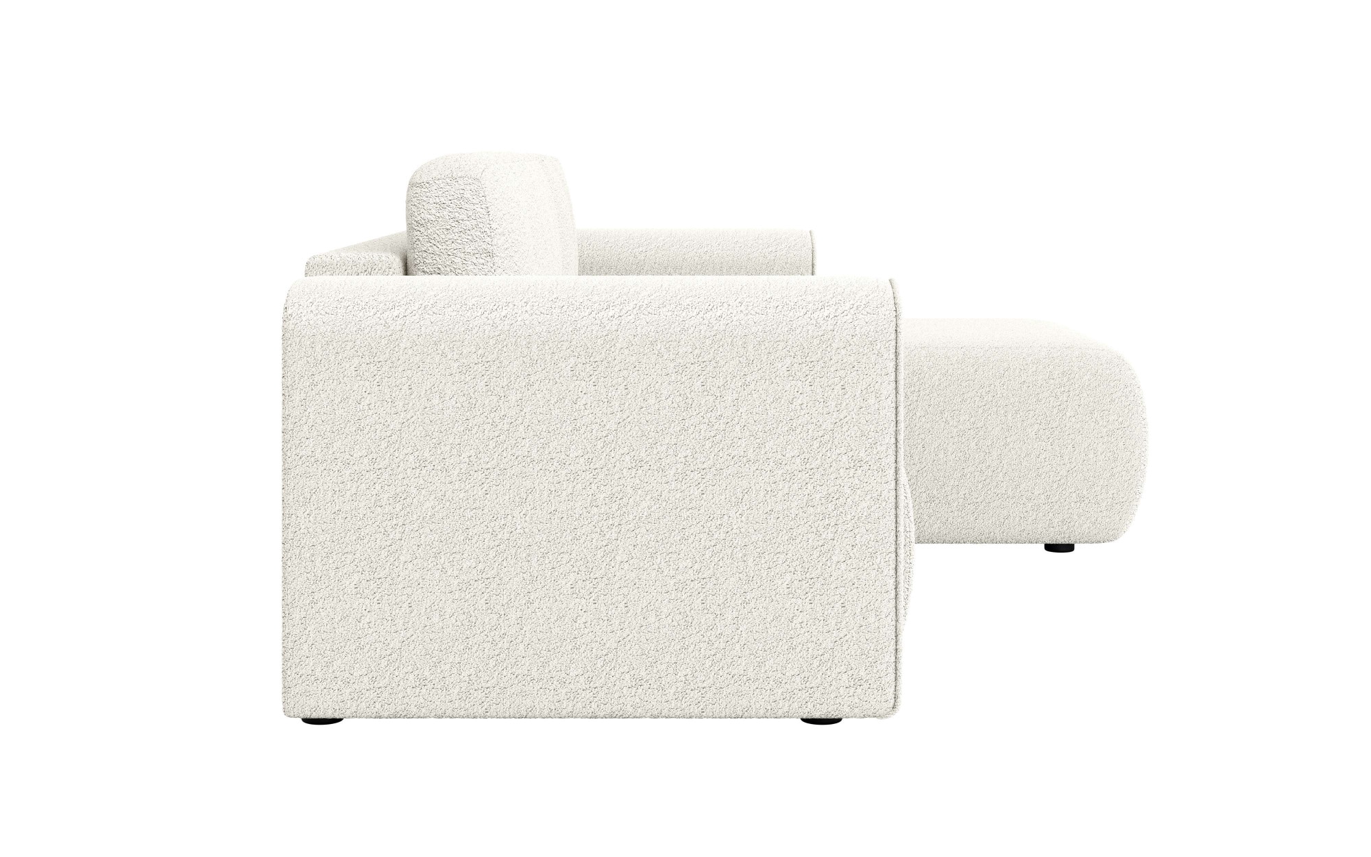 INOSIGN Ecksofa »Zacharia wahlweise Schlafsofa mit Bettkasten, B/T/H 250/166/86 cm«, L-Form mit Wellenunterfederung, Recamiere beidseitig montierbar