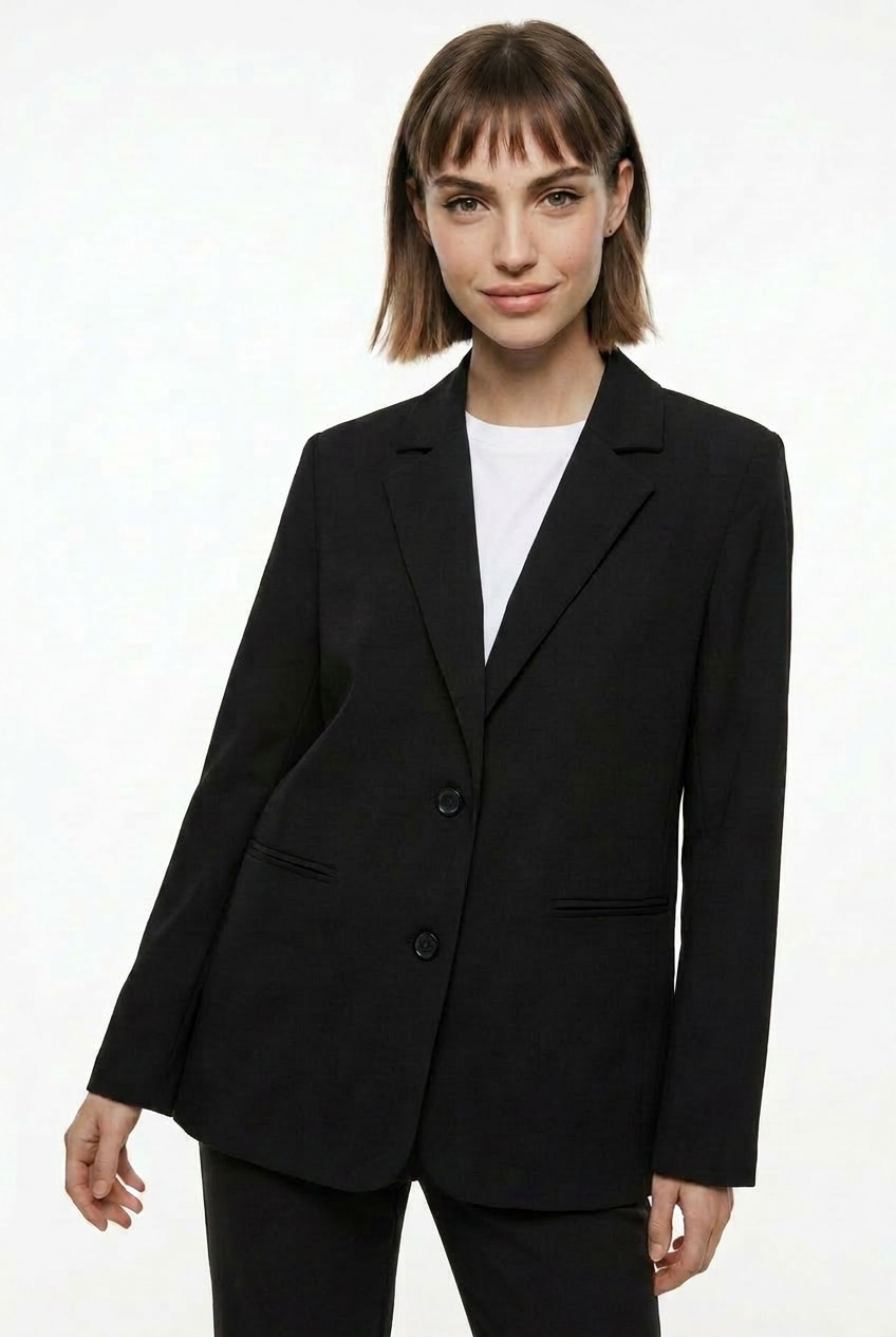 pieces Longblazer »PCBOSELLA LS LOOSE BLAZER NOOS BC« Materialmix