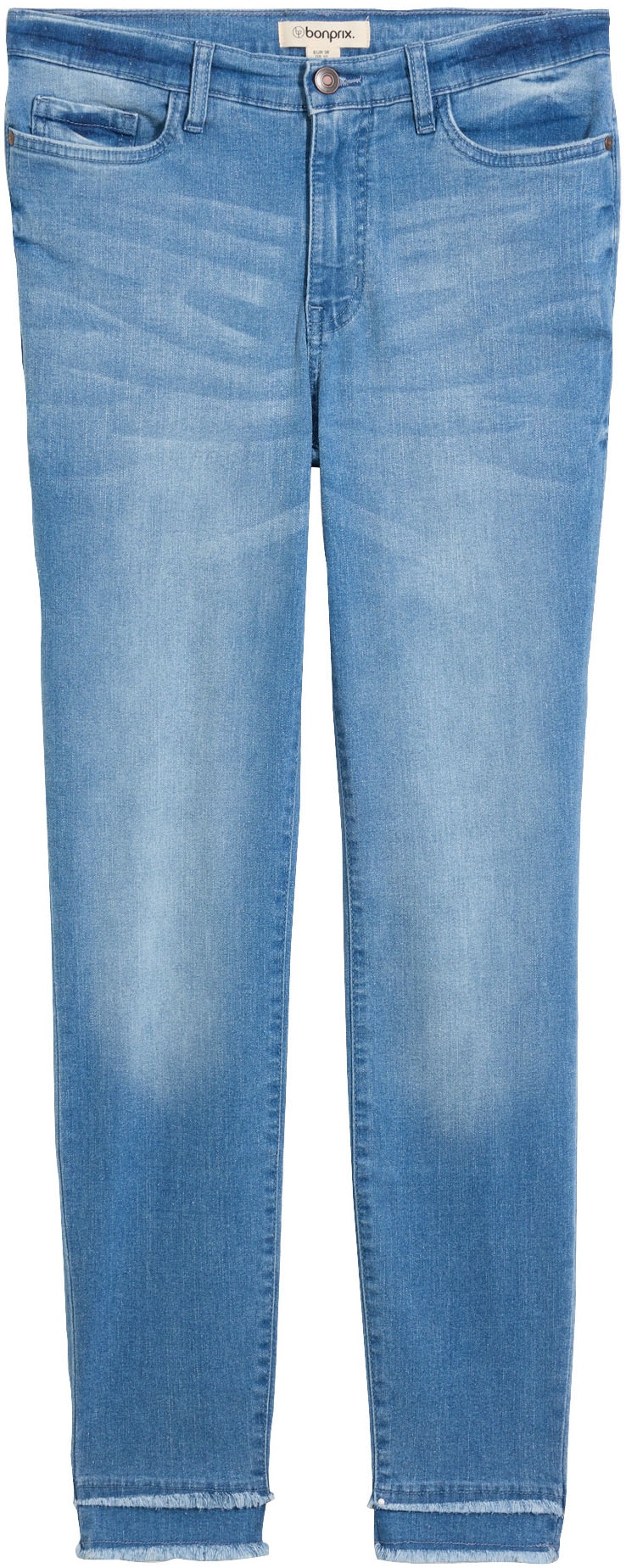 bonprix 7/8-Jeans 7/8-Schnittform, Slim Fit Passform, aus Baumwollmischung