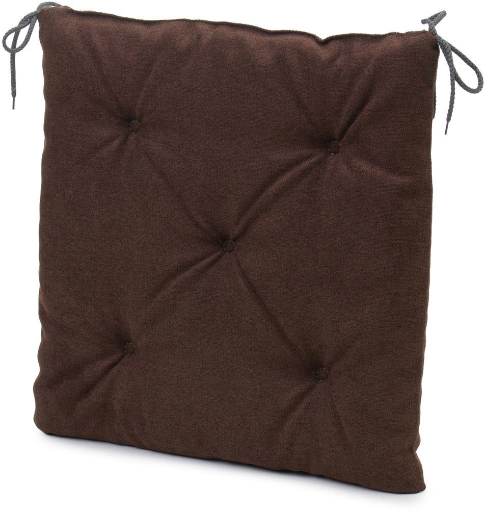 Gözze Sitzauflage "Darco Uni" 1 Stück, Maße: 40 x 40 x 4 cm, mit Füllung, m günstig online kaufen