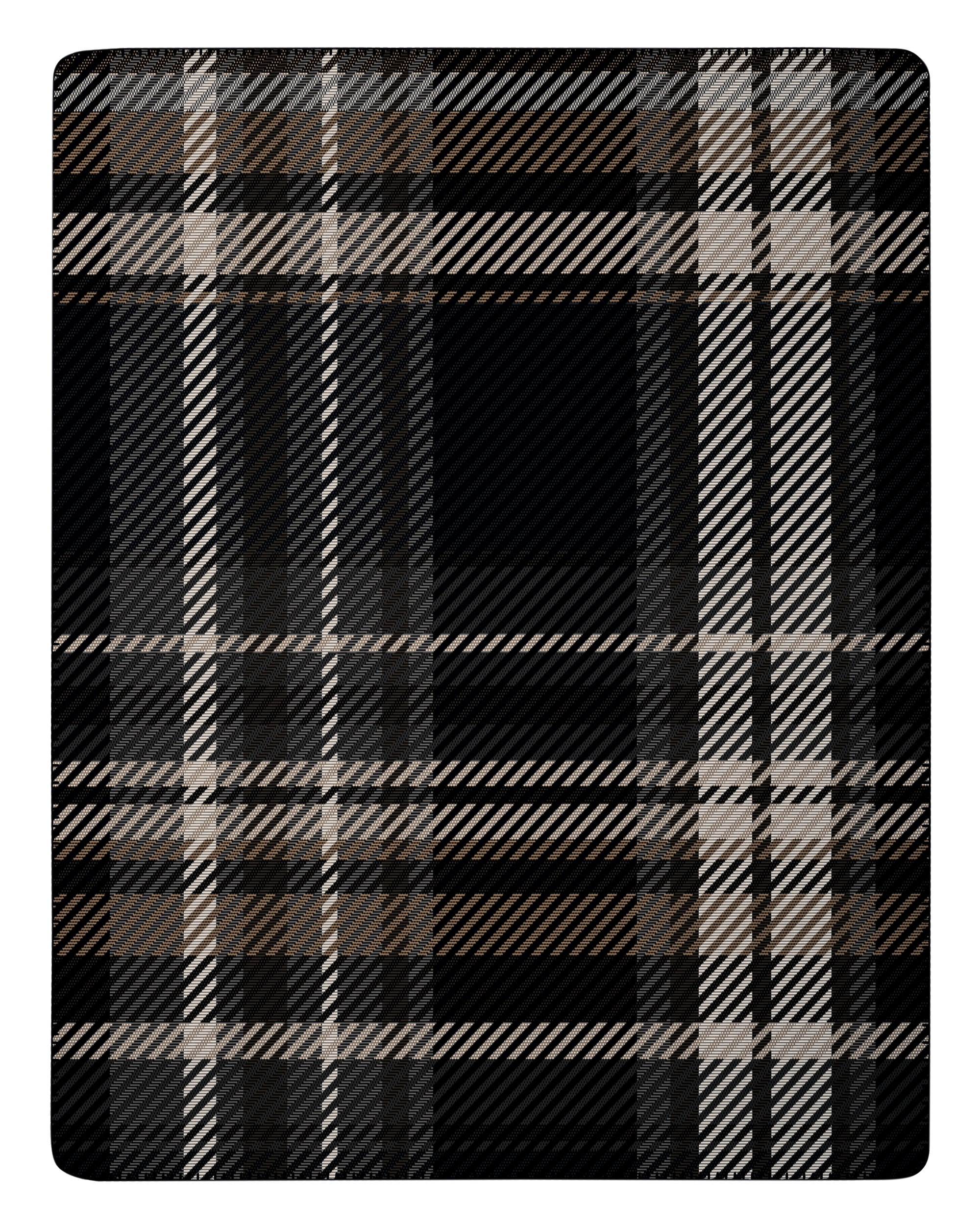 Biederlack Wohndecke "Midnicht Elegance mit geketteltem Zierstich" Made in günstig online kaufen