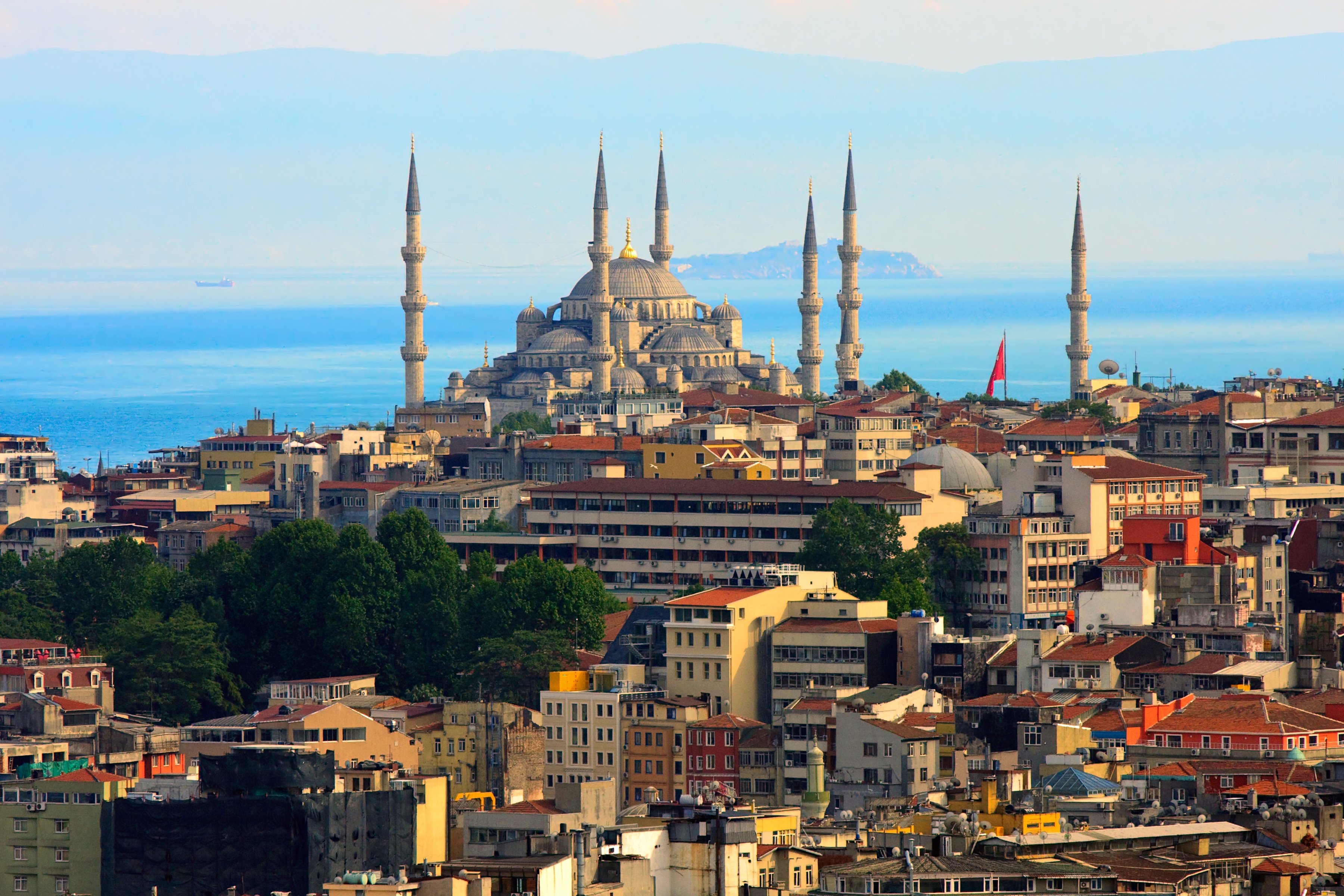 Papermoon Fototapete "Istanbul Skyline" glatt