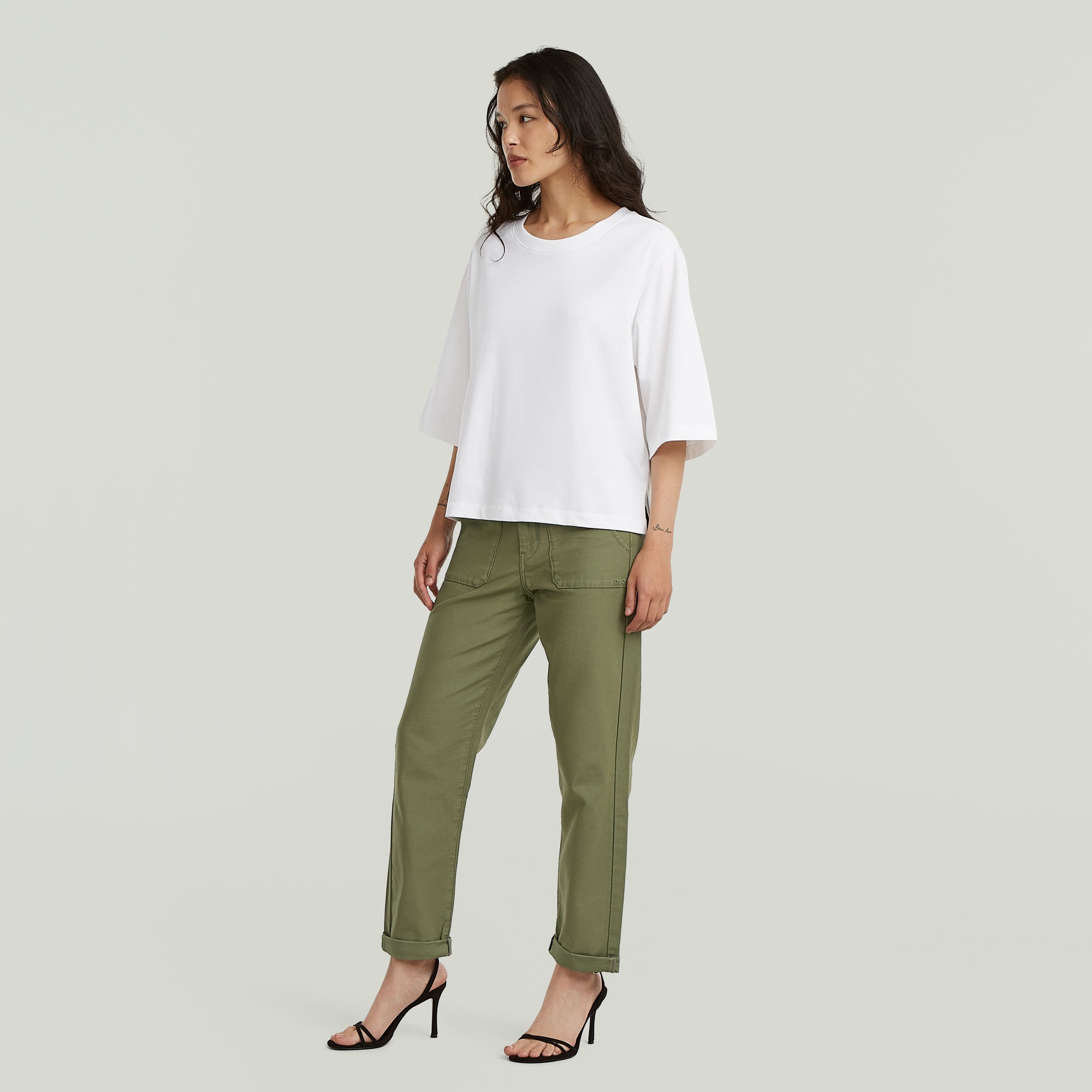 G-STAR Boyfriend-Hose »Regular Track O5P Fatigue«  mit niedrigem Bund, Relaxed Fit