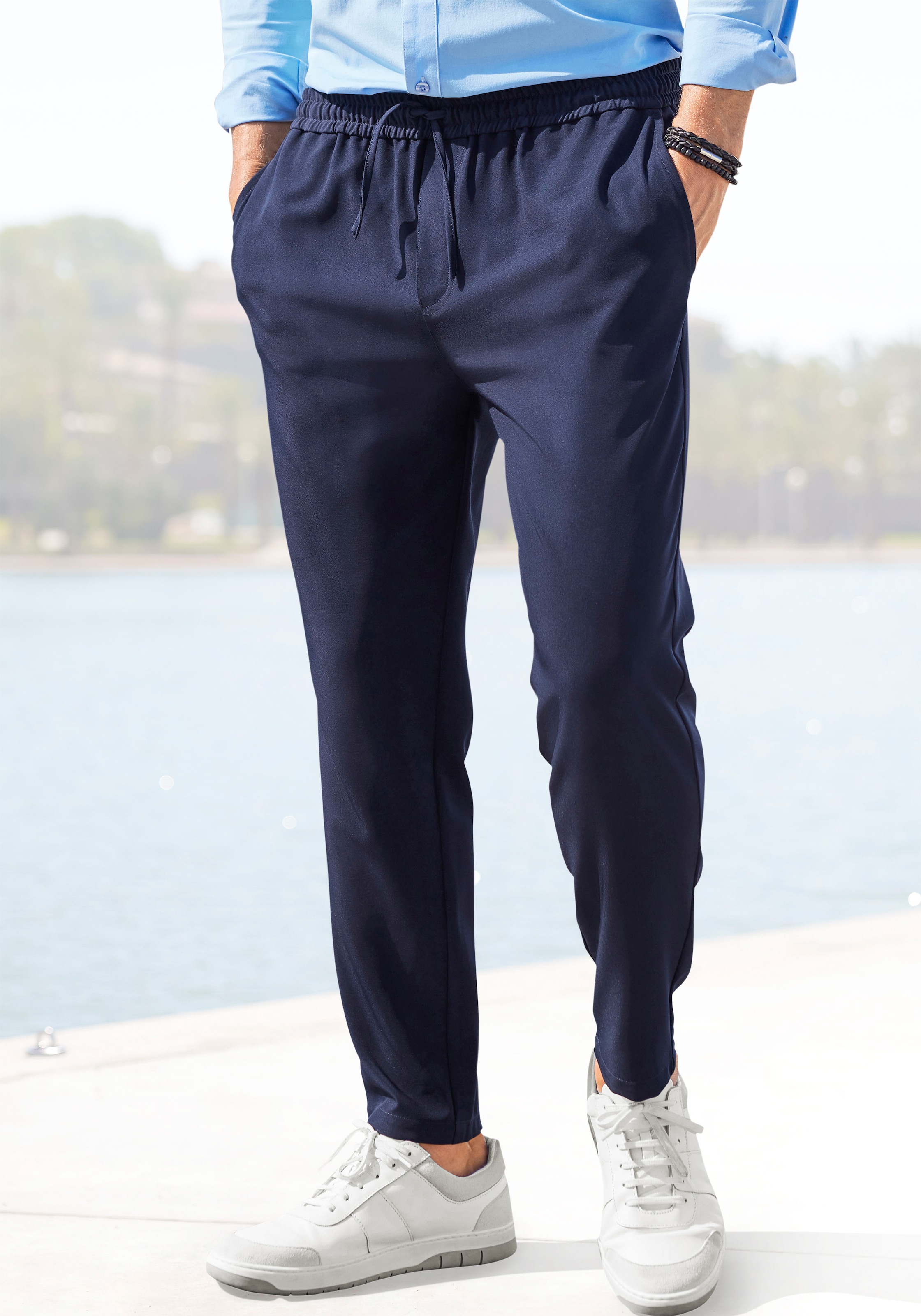 John Devin Jogger Pants »Jogg Pants«, Slim Fit, aus leichter Webqualität