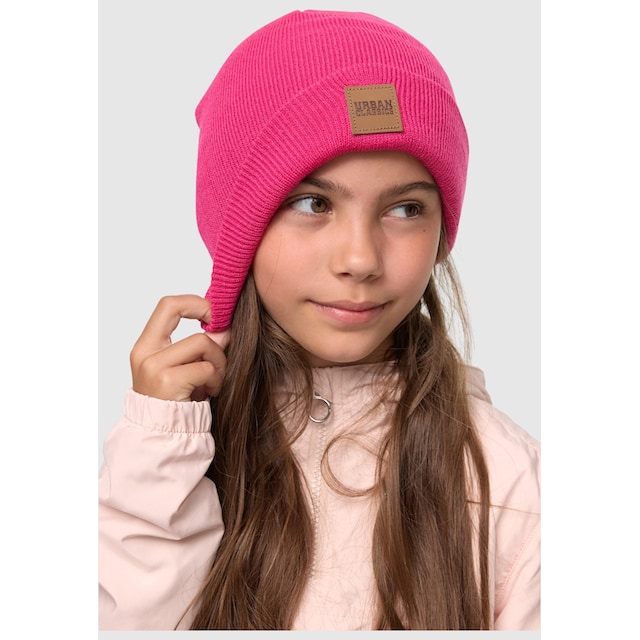 URBAN CLASSICS Beanie »Damen Logopatch Beanie Kids 2-Pack«, (1 St.) kaufen  | BAUR