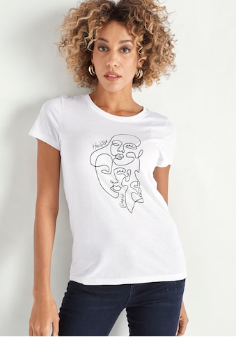 HECHTER PARIS T-Shirt, mit Druck - NEUE KOLLEKTION kaufen