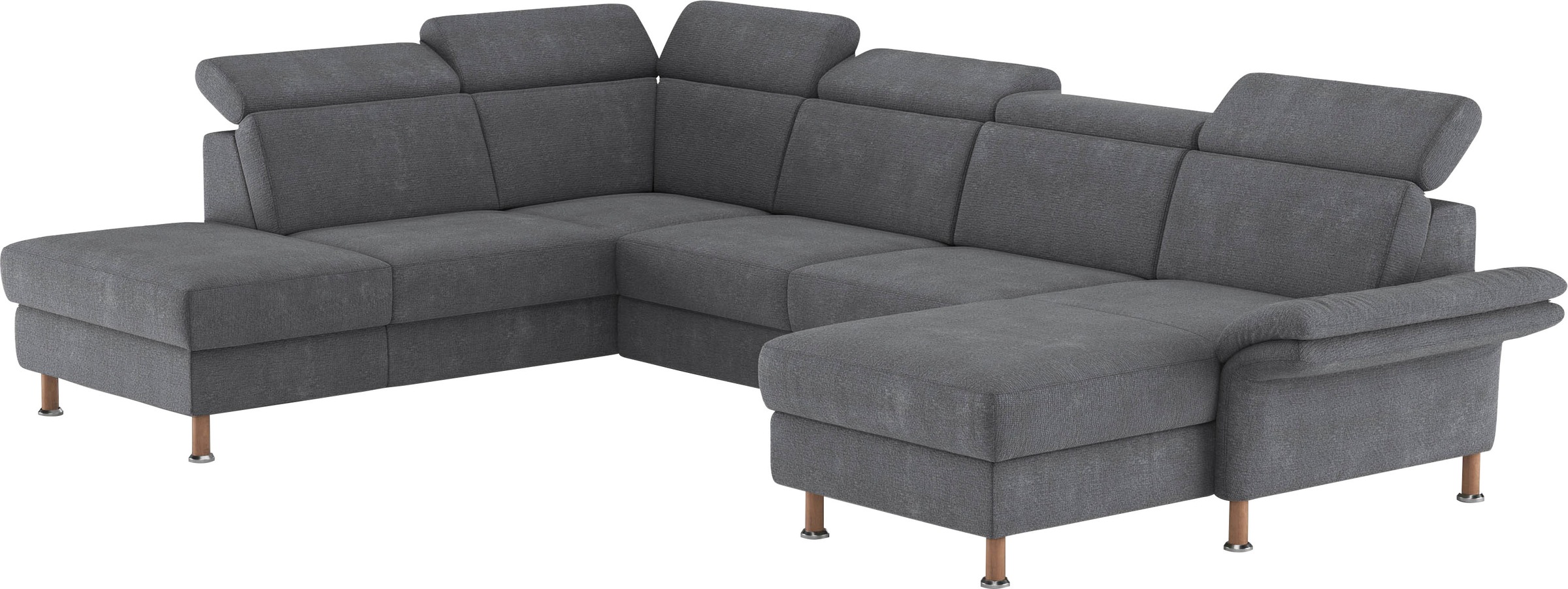 Home affaire Wohnlandschaft "Calypso U-Form" wahlweise mit motorischer Rela günstig online kaufen