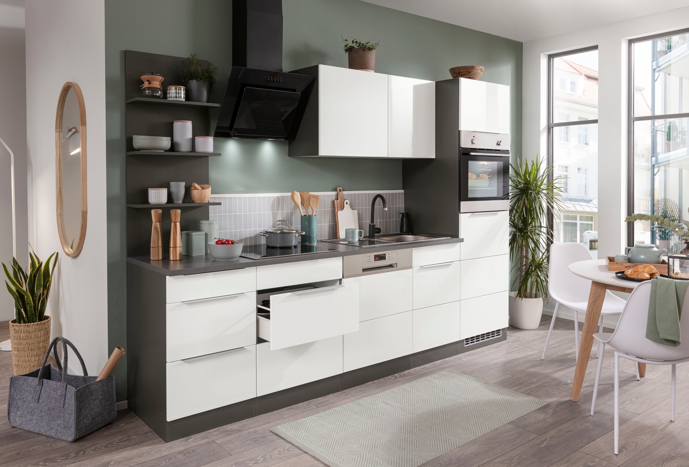 Kochstation Küchenzeile 