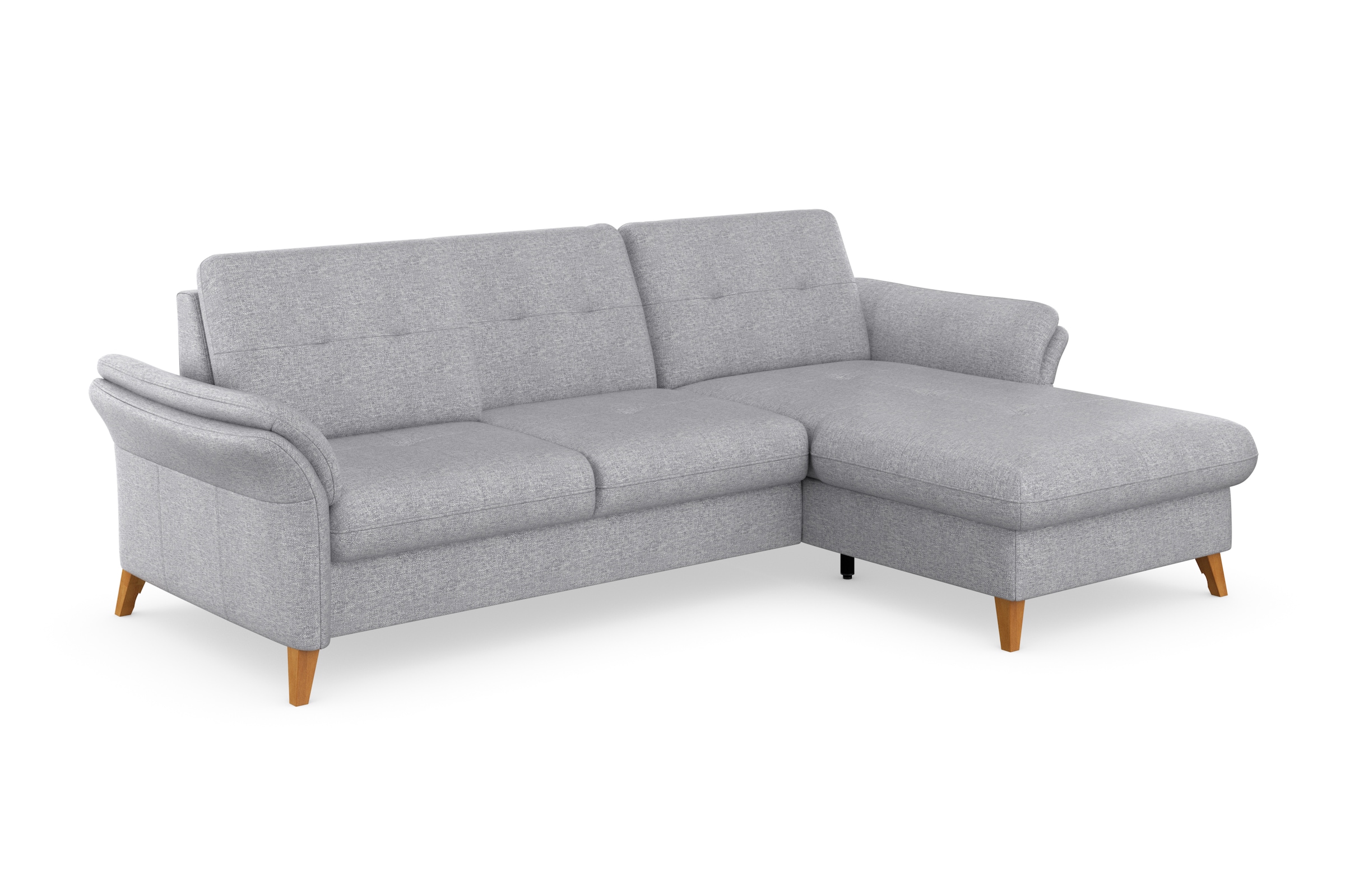sit&more Ecksofa »Göteborg«, Sitztiefenverstellung und Federkern, wahlweise mit Bettfunktion