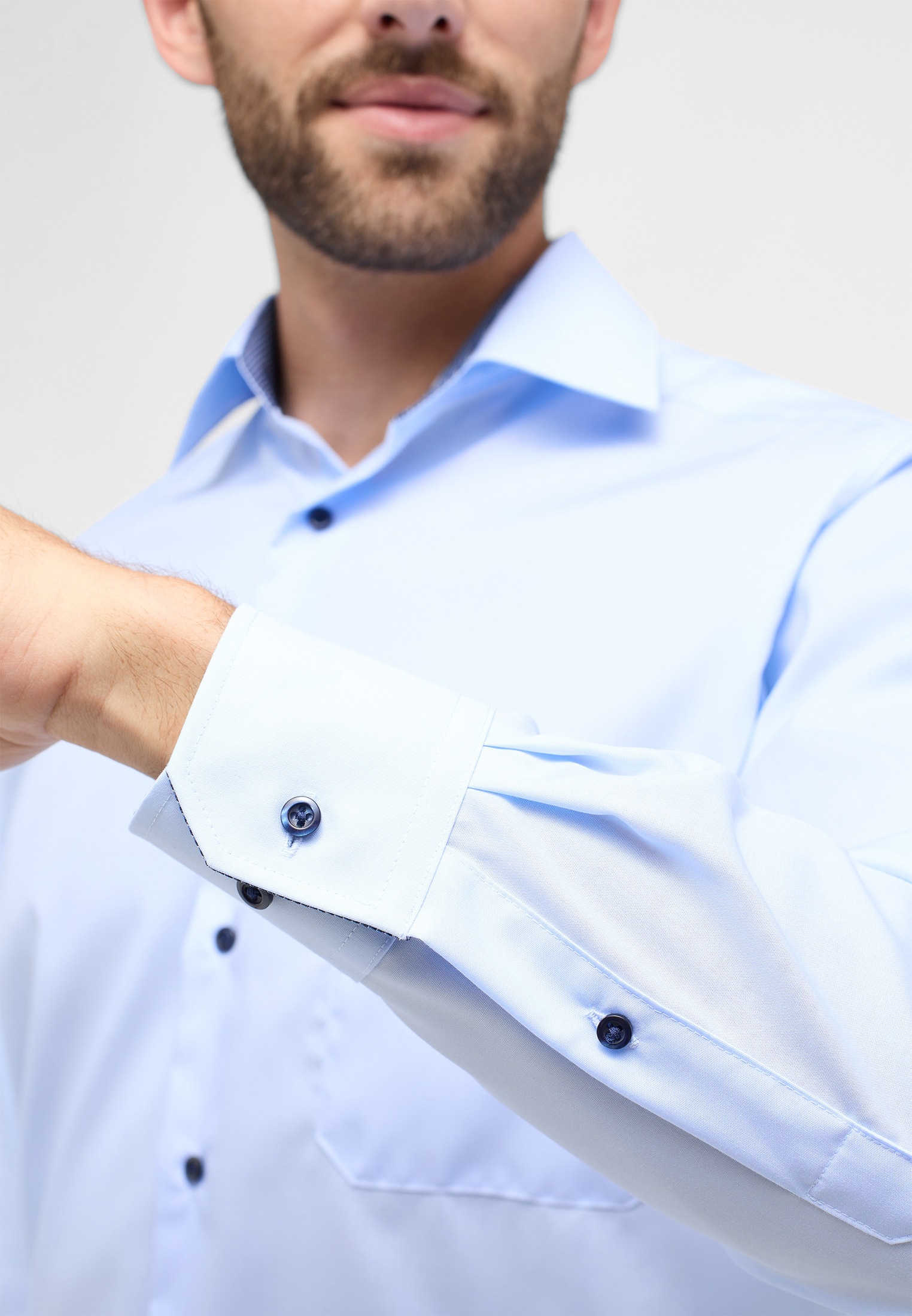 Thumbnail - Eterna Langarmhemd "COMFORT FIT"