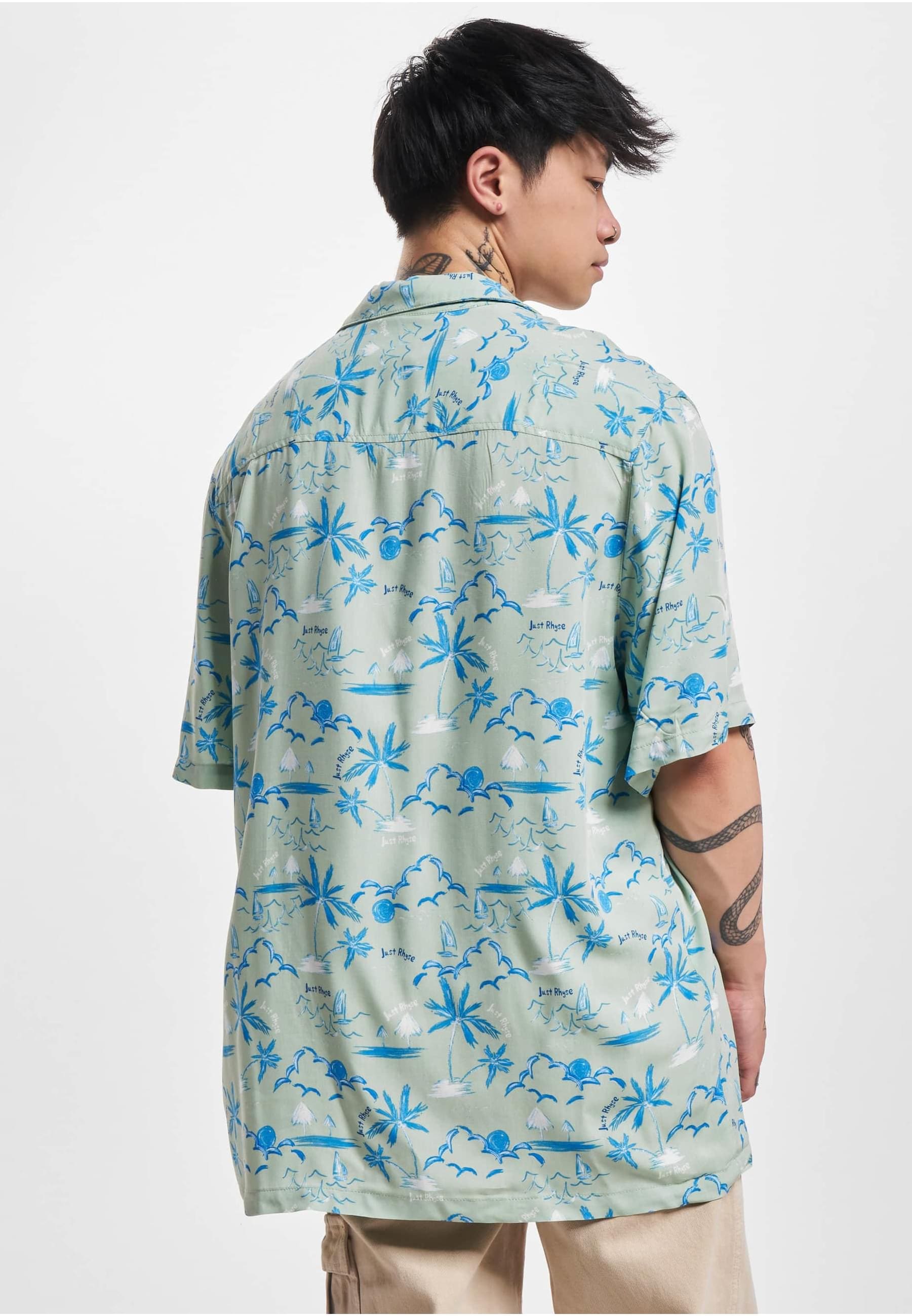 Just Rhyse Langarmhemd »Just Rhyse Herren Just Rhyse Shirt Waikiki«, (1 tlg.)