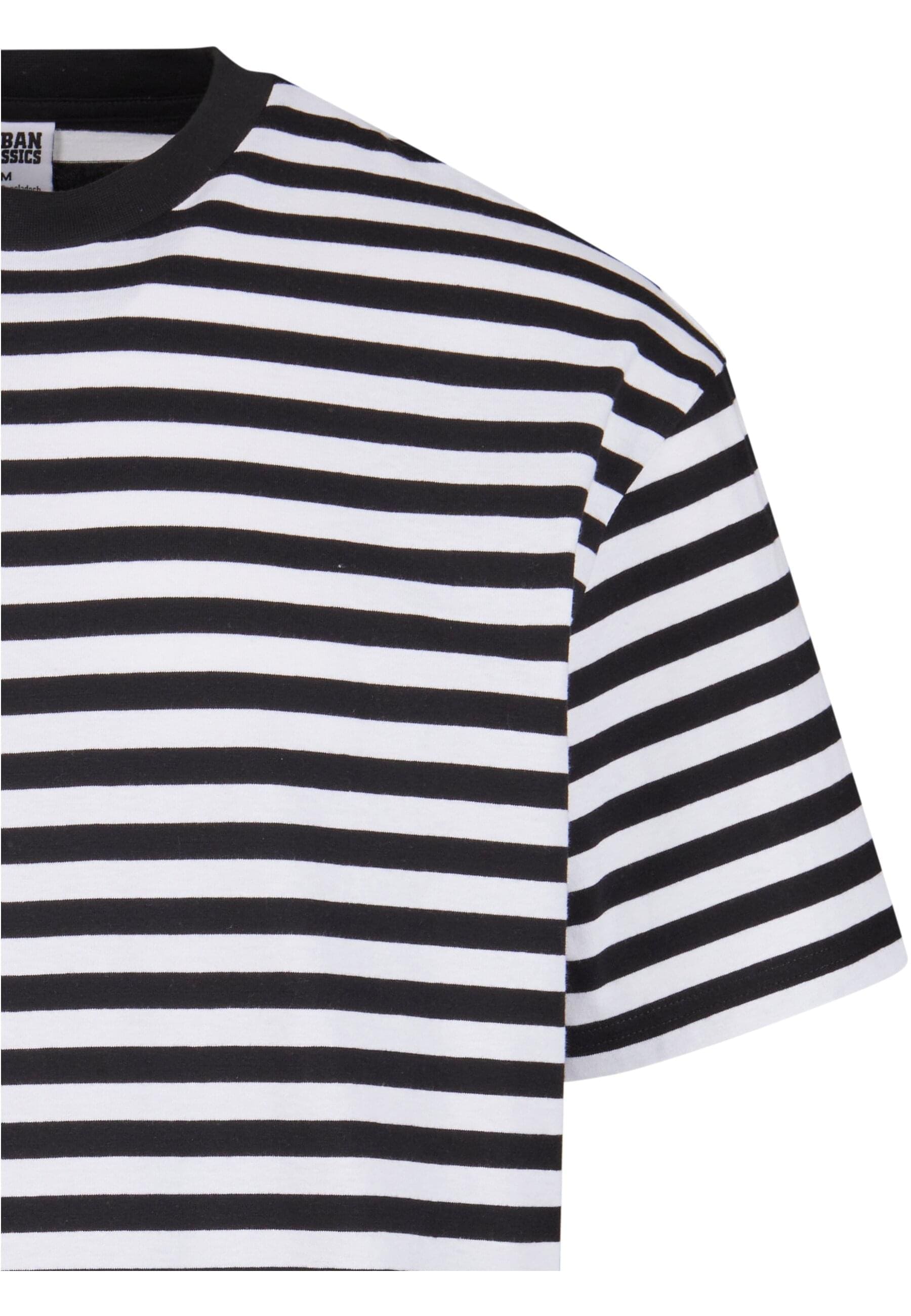 URBAN CLASSICS T-Shirt »Urban Classics Herren Regular Stripe Tee« 1 Stk.