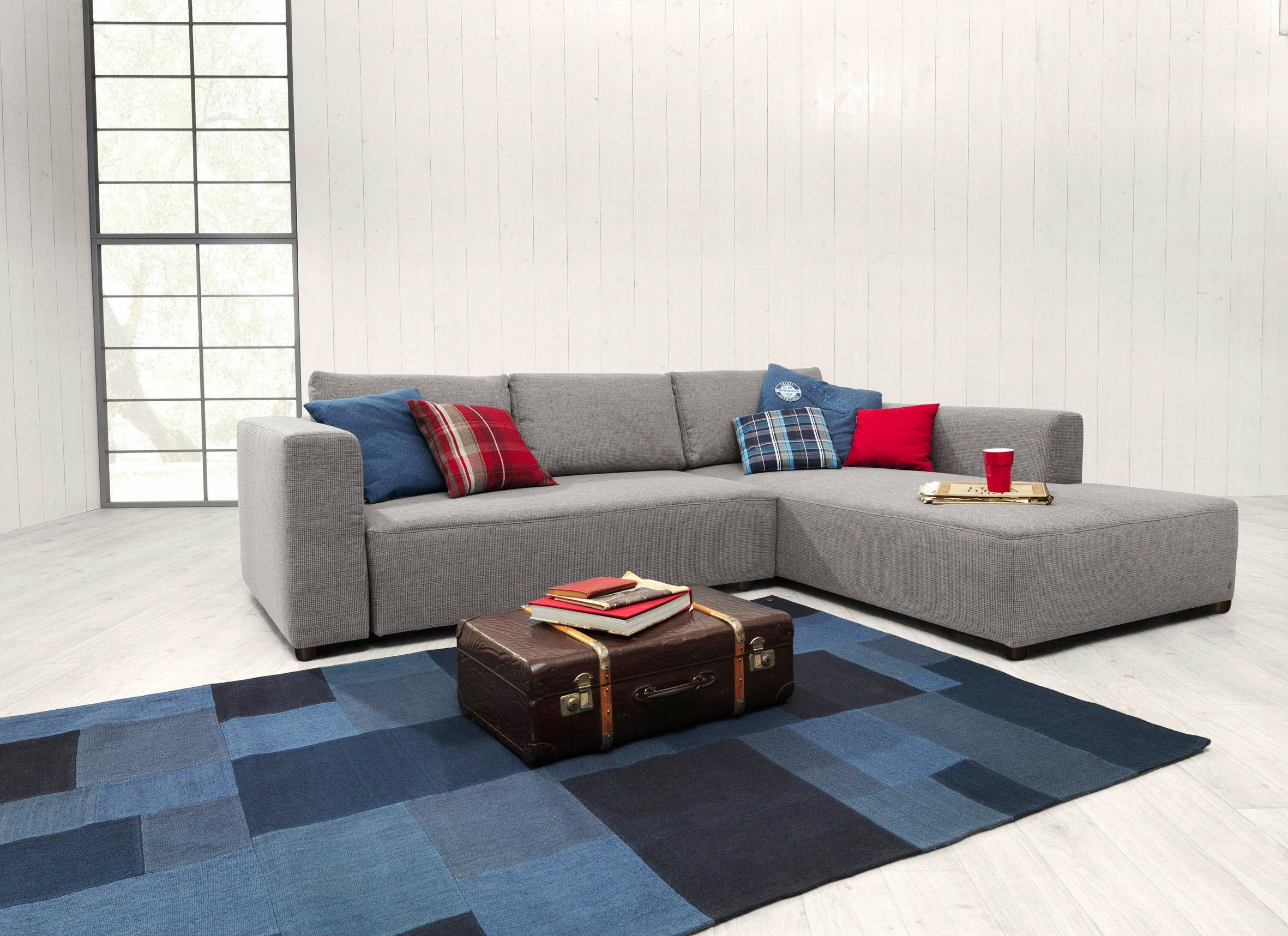 TOM TAILOR HOME Ecksofa »HEAVEN STYLE M«, aus der COLORS COLLECTION, wahlweise mit Bettfunktion & Bettkasten