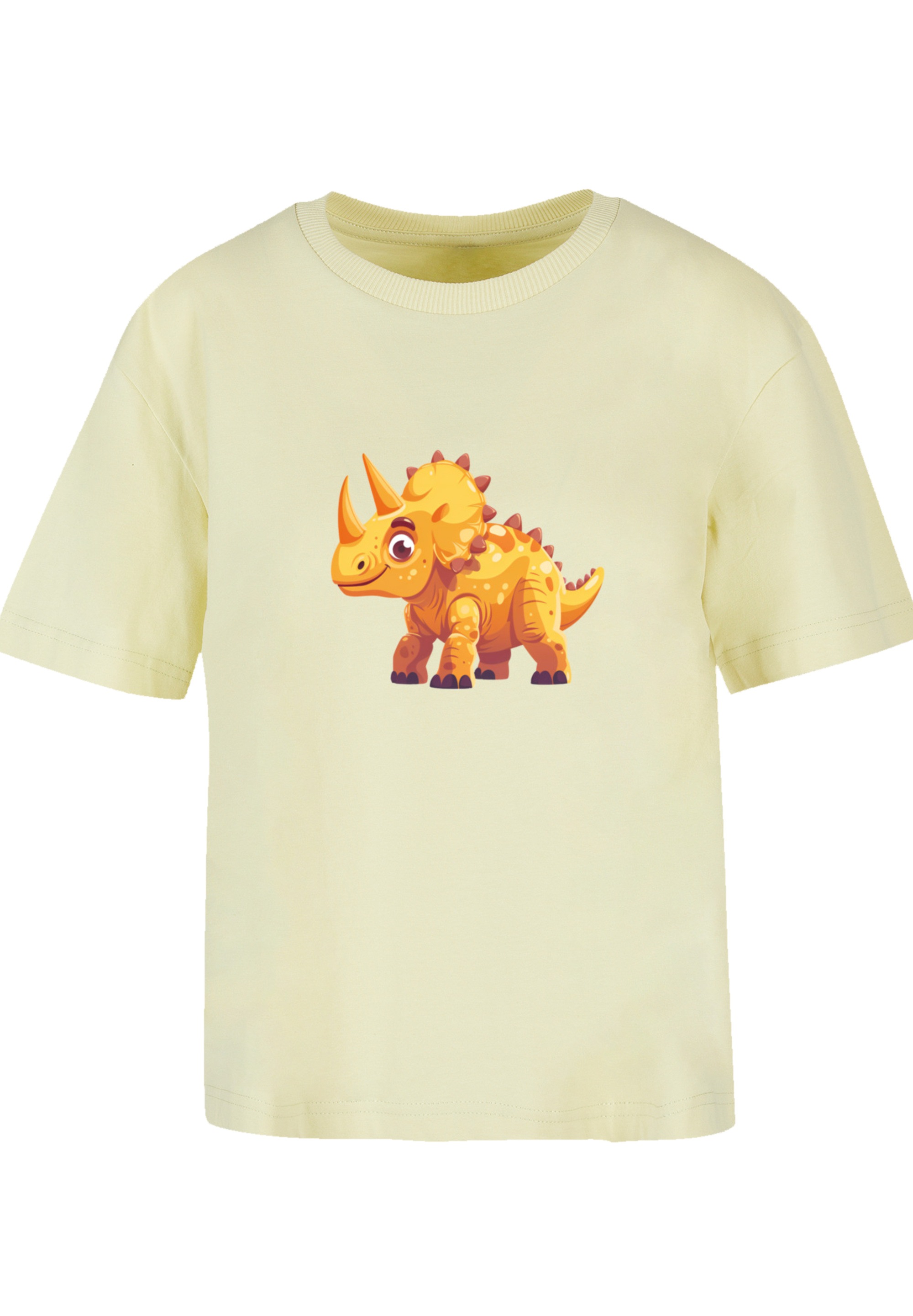 F4NT4STIC T-Shirt »Süßer Triceratops Dinosaurier«, Premium Qualität