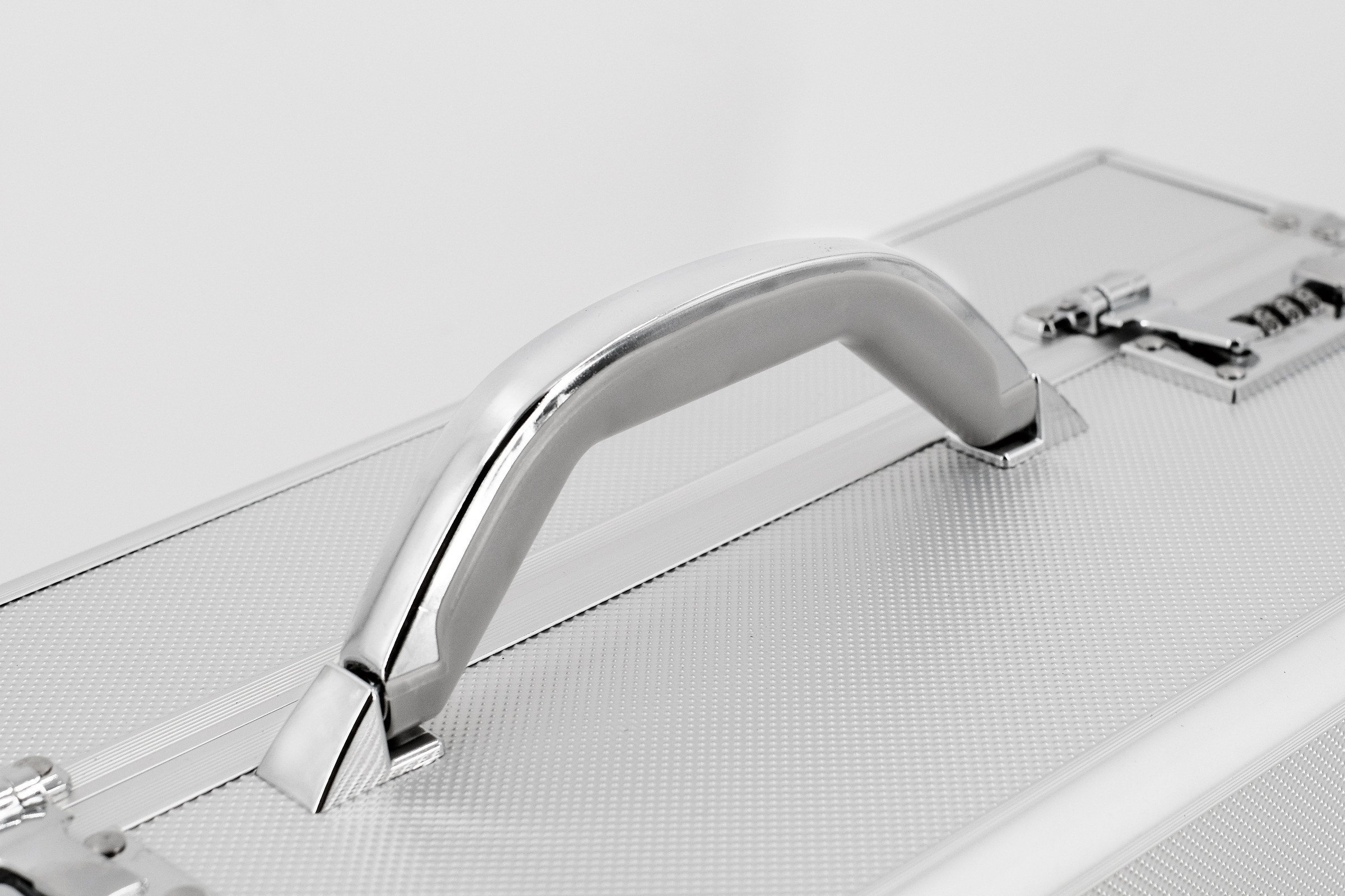 ALUMAXX Pilotenkoffer »Alpha, silber«, Reisegepäck, Businesskoffer aus Aluminium
